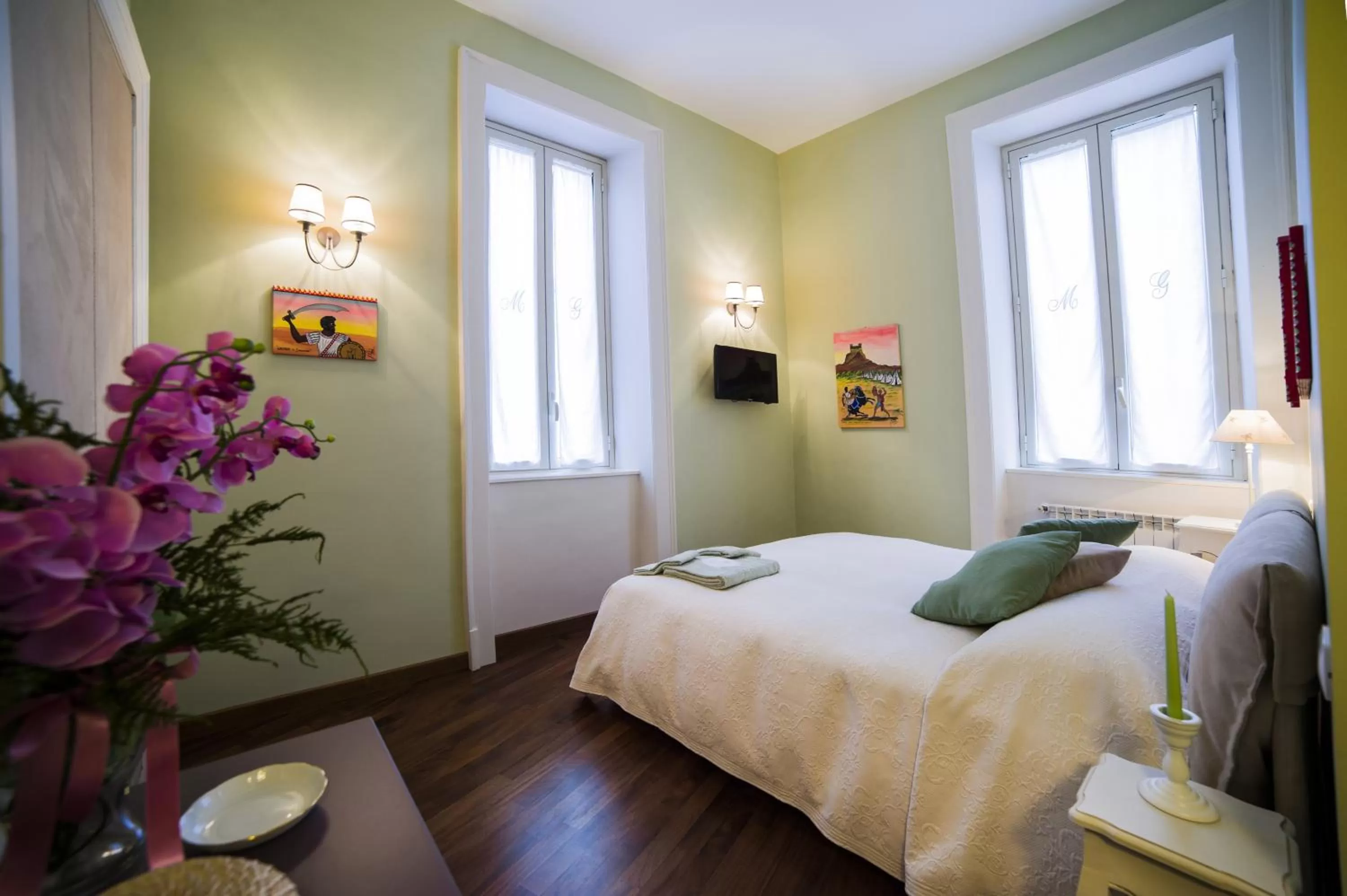 Bedroom, Bed in Mata e Grifone B&B