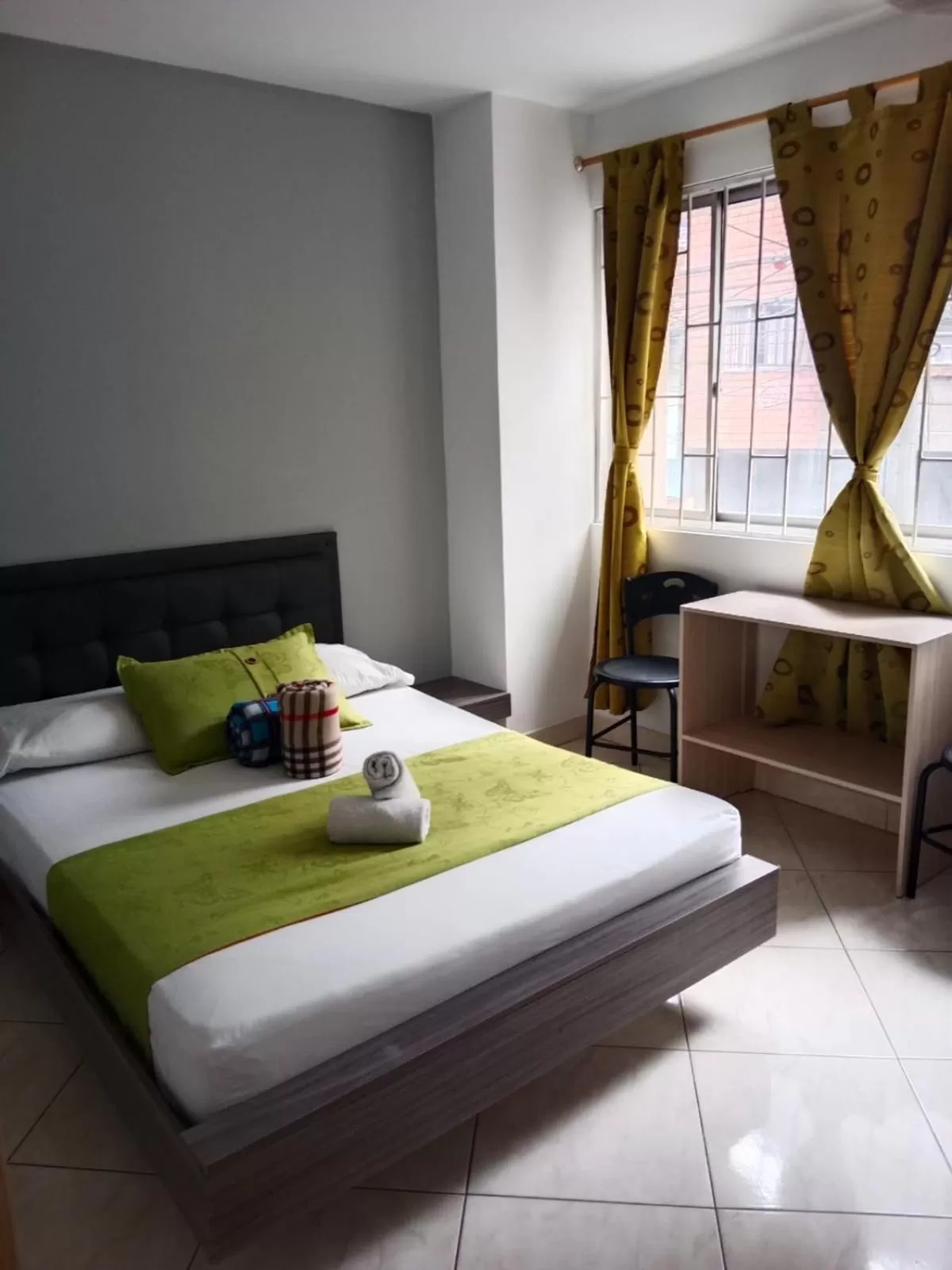 Bed in Hotel El Deportista