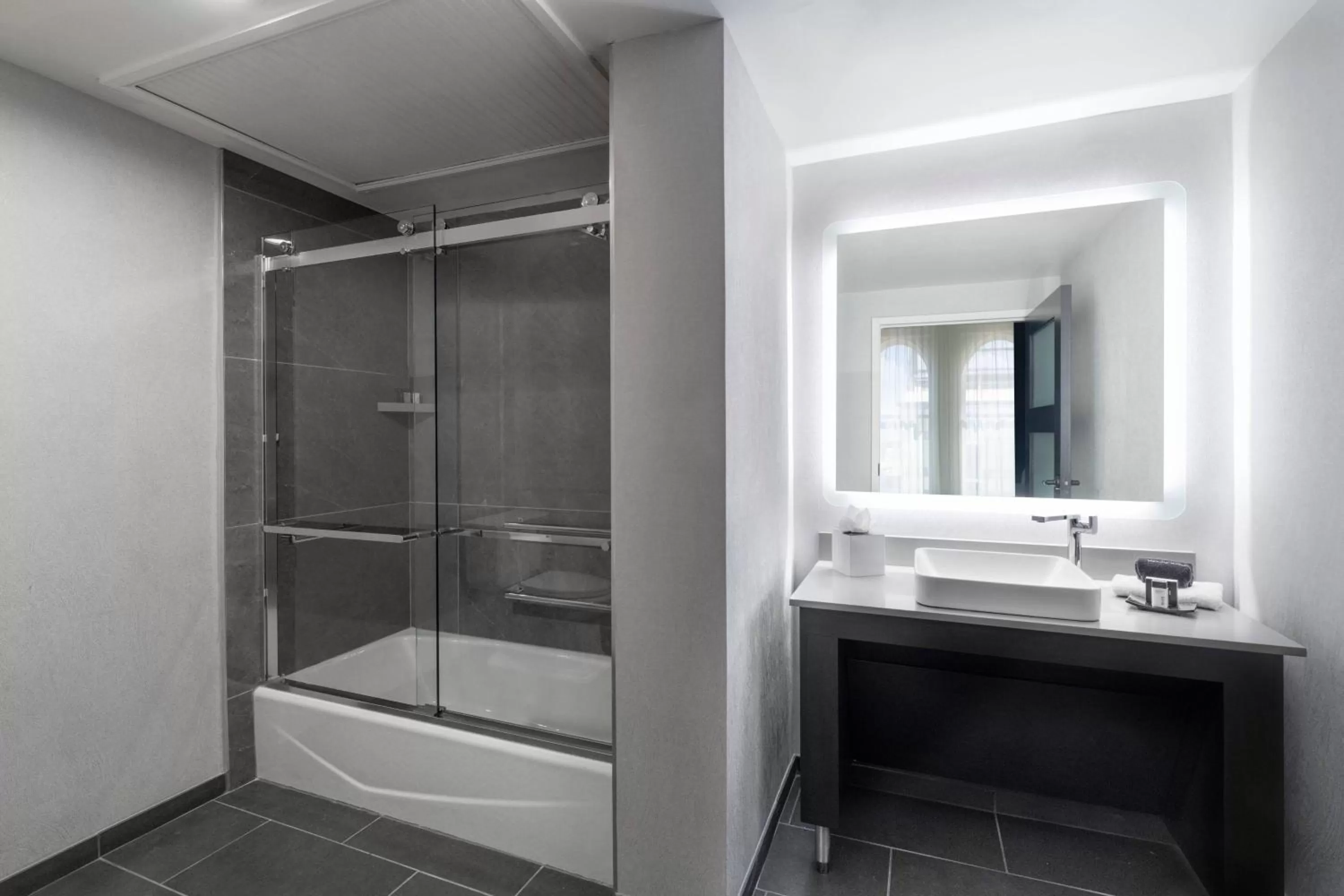 Bathroom in The Union Station Nashville Yards, Autograph Collection