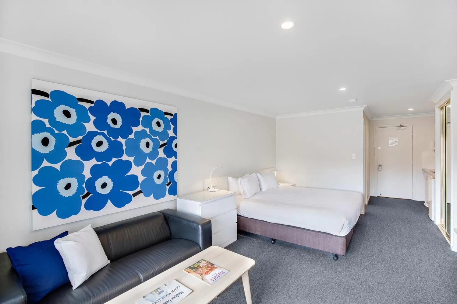 Bed in The Horatio Motel Mudgee