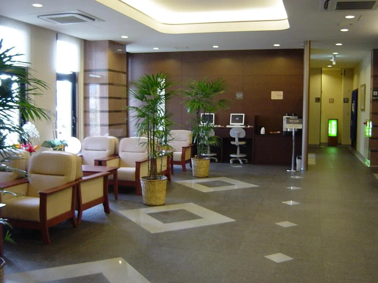 Lobby or reception in Hotel Route-Inn Aso Kumamoto Airport Ekimae