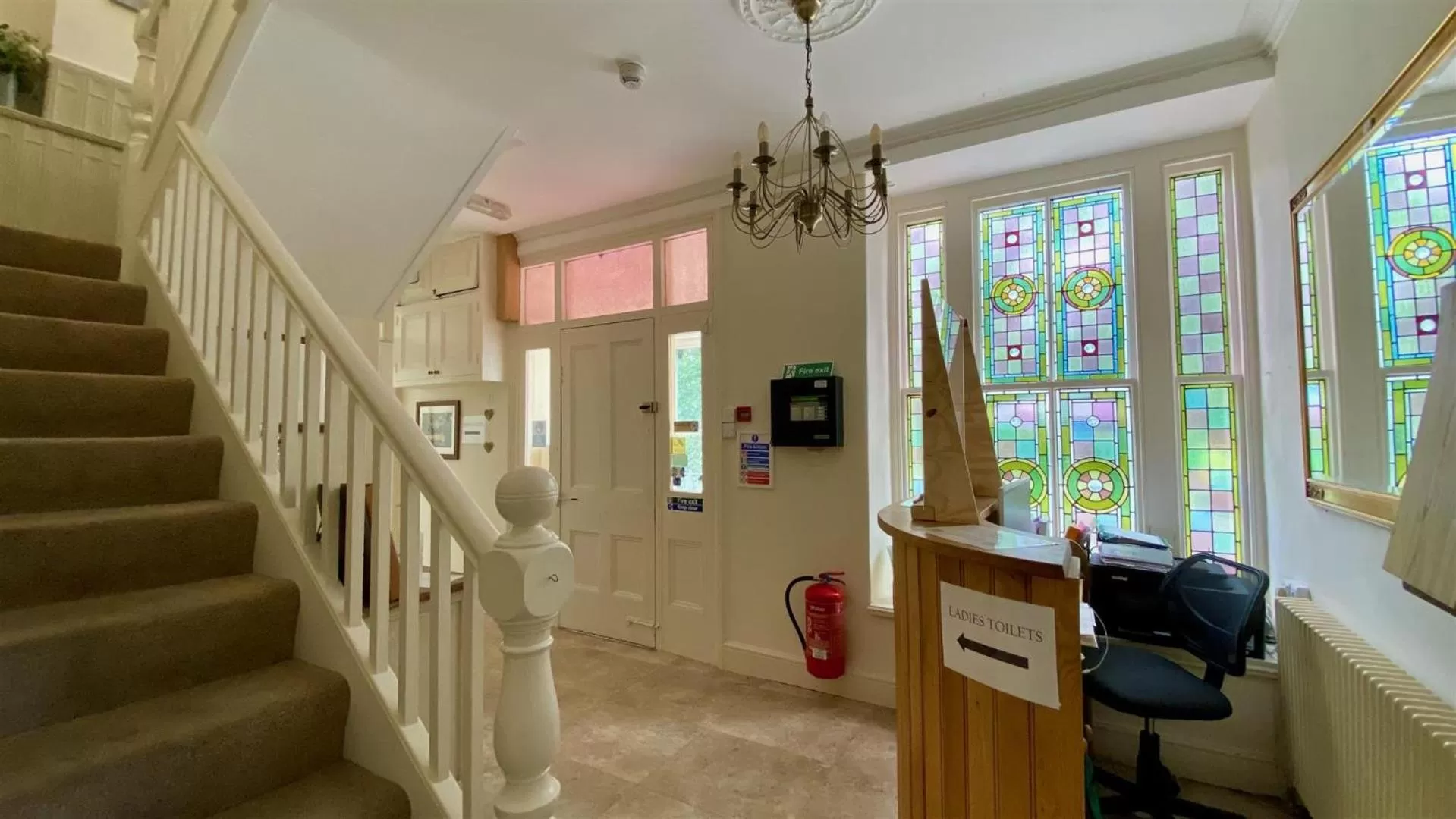 Lobby/Reception in Hafan Artro