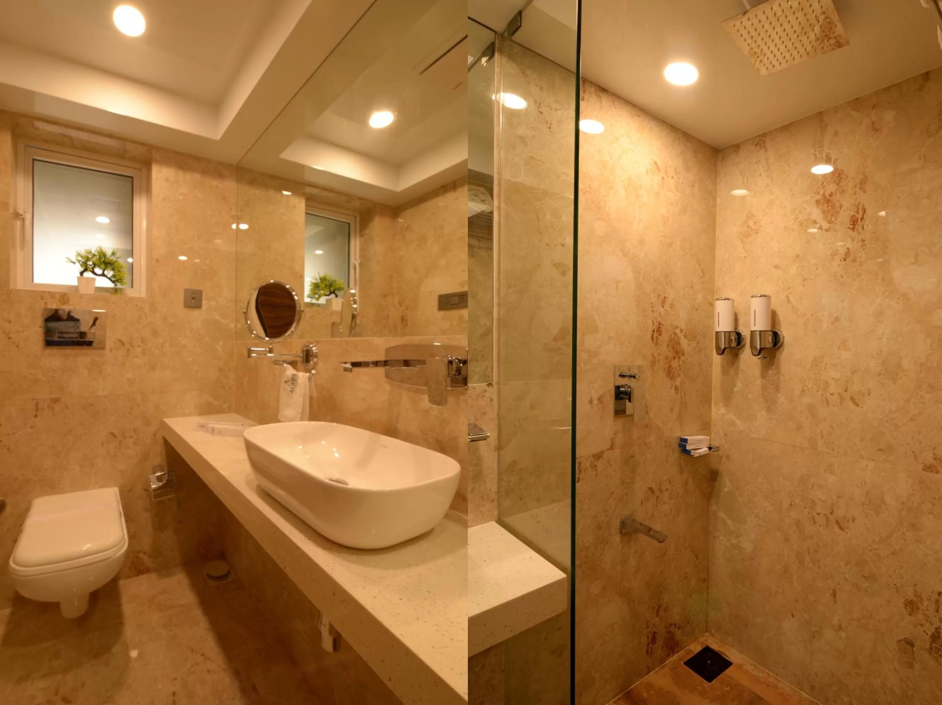 Bathroom in Hotel Auris & Banquets, Mumbai International Airport