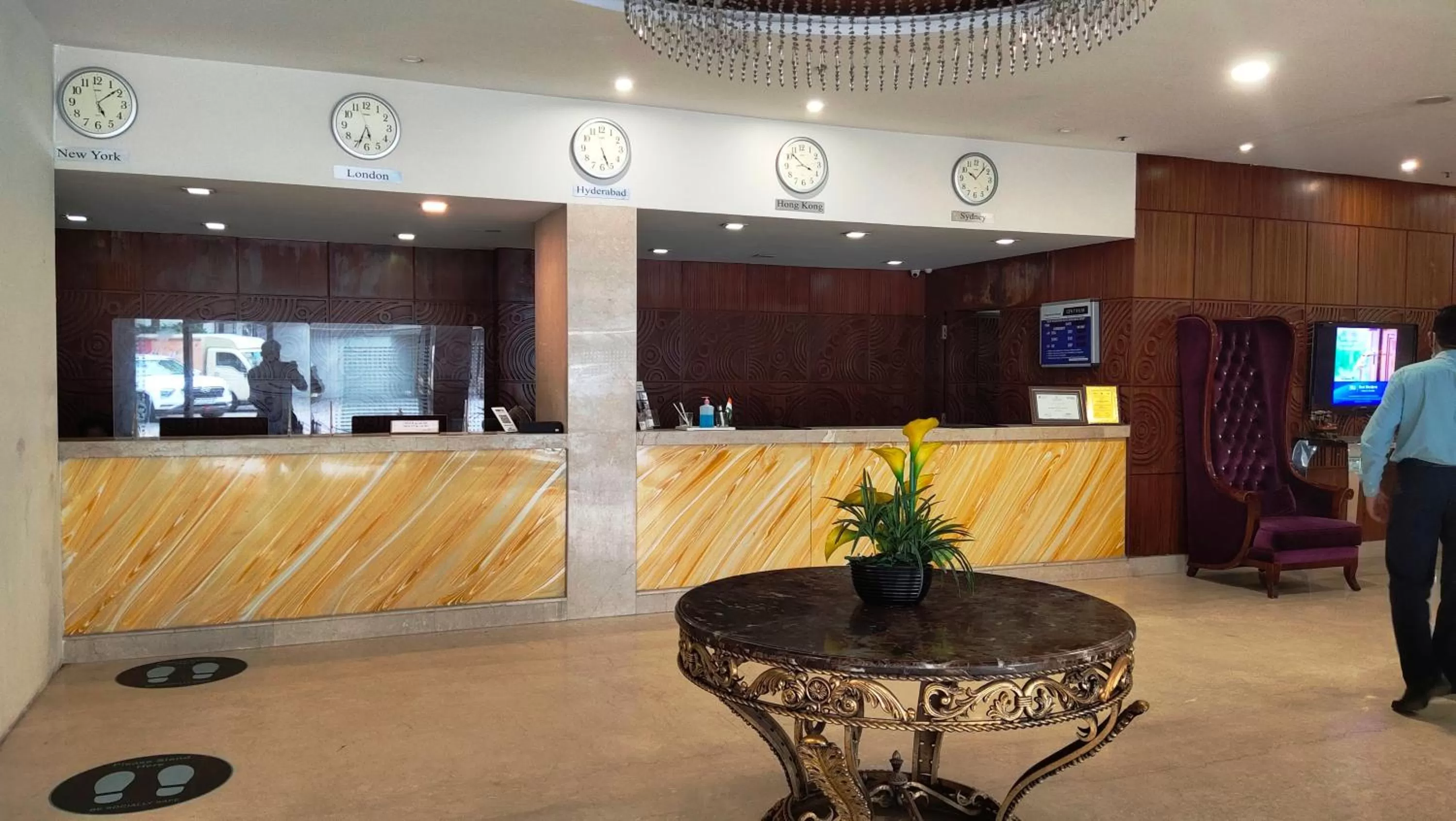 Lobby or reception in Best Western Ashoka