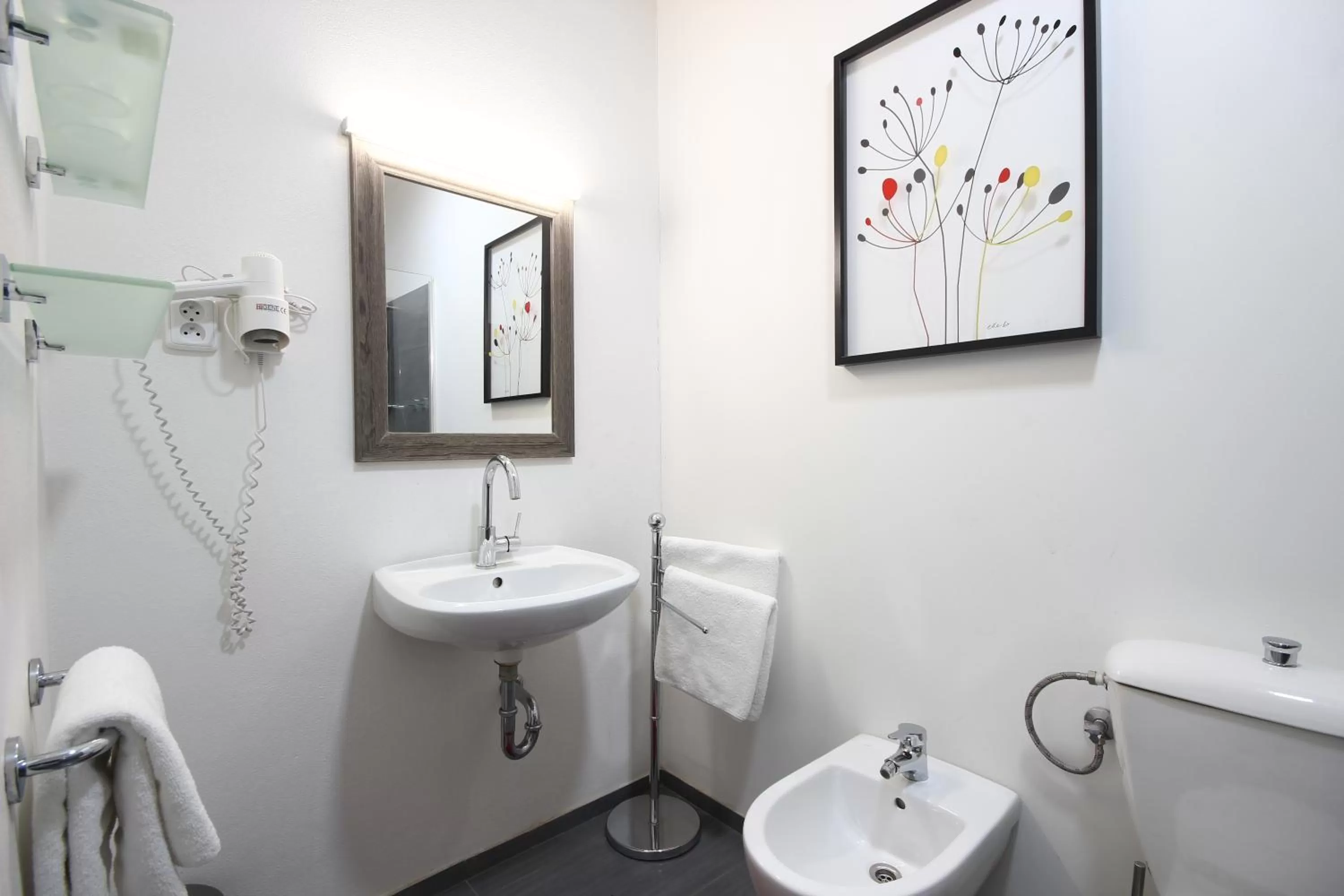 Shower in Hotel Maroli Mikulov