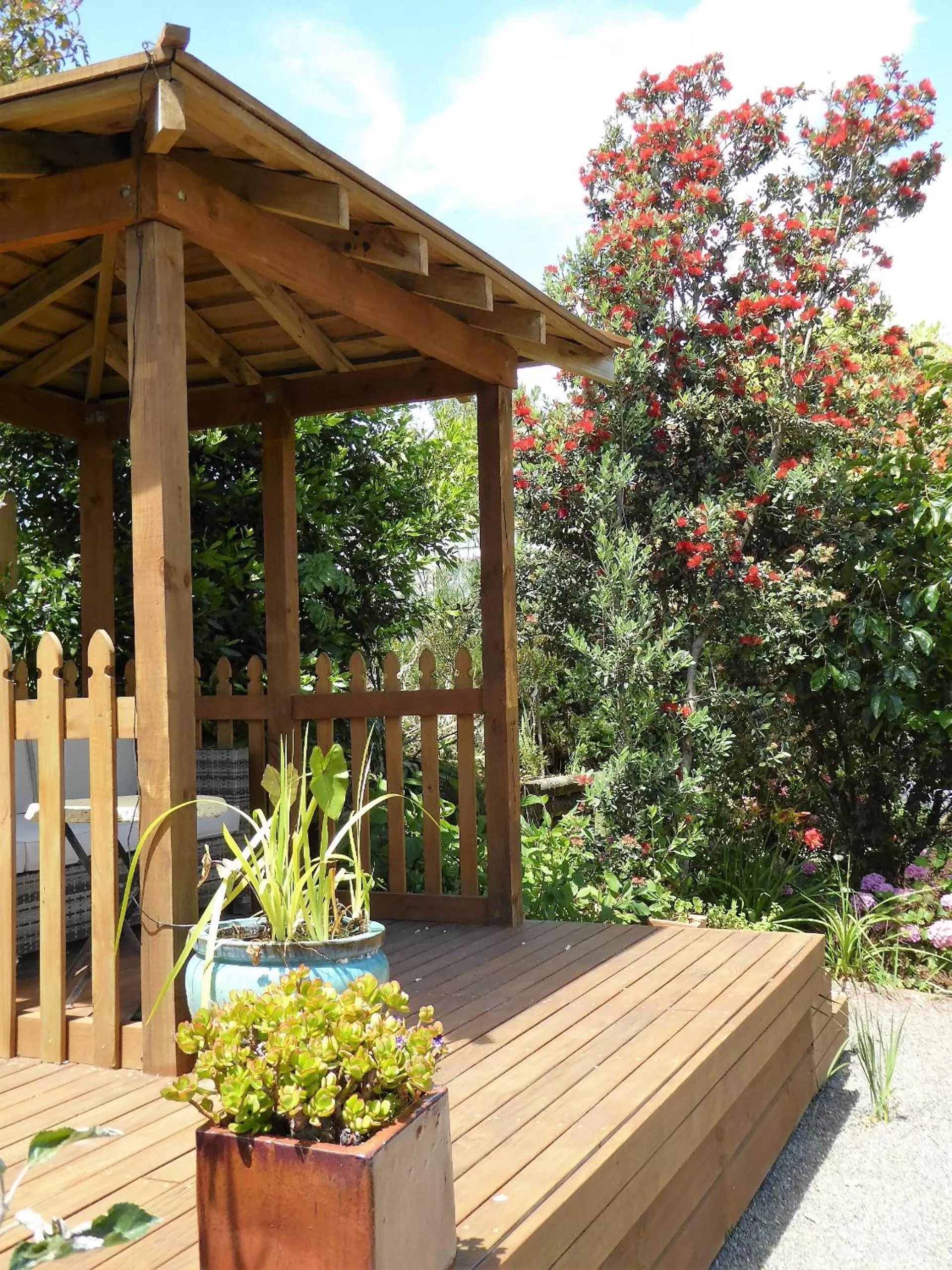 Garden in Hazelwood Mapua