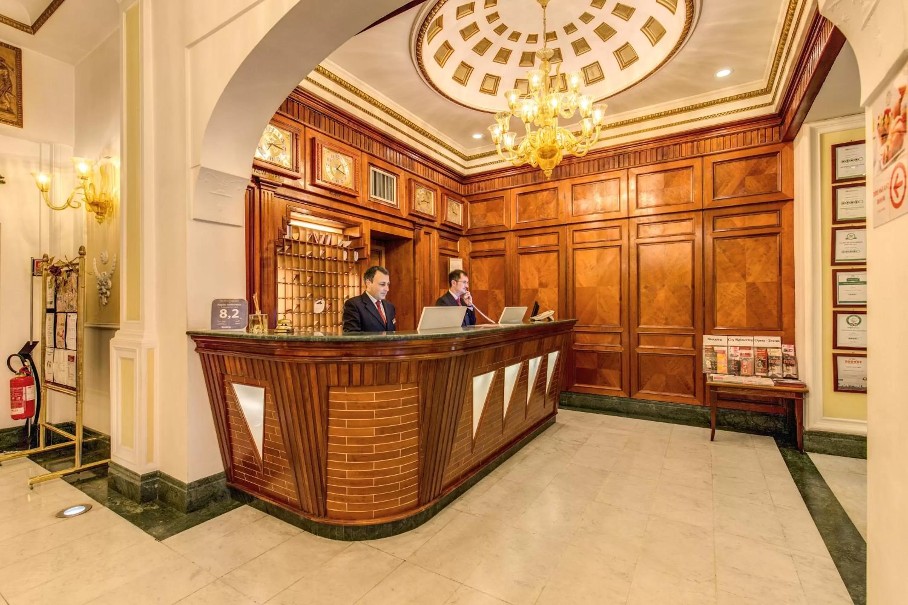 Lobby or reception in Augusta Lucilla Palace