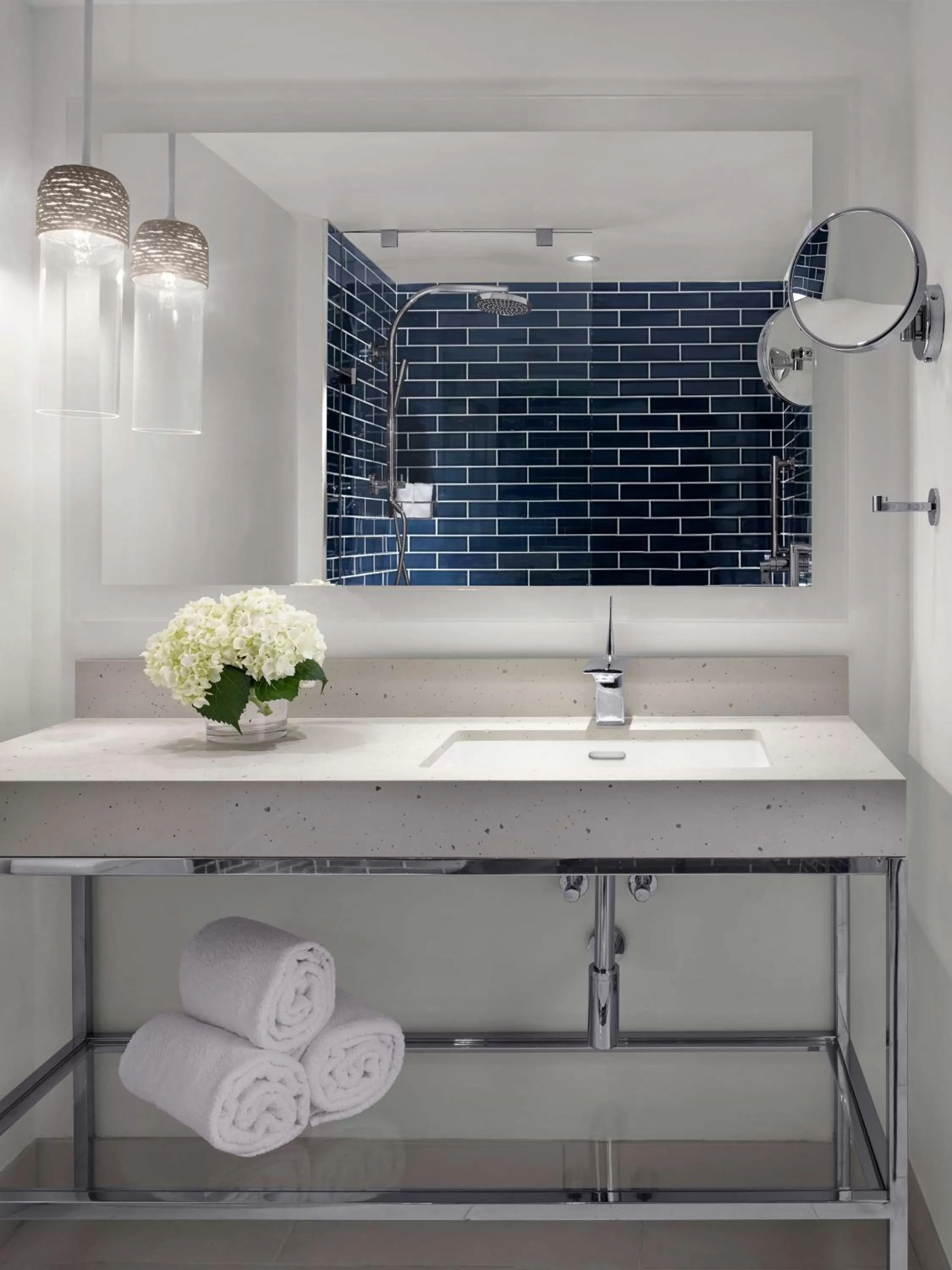 Bathroom in Hilton Fort Lauderdale Marina