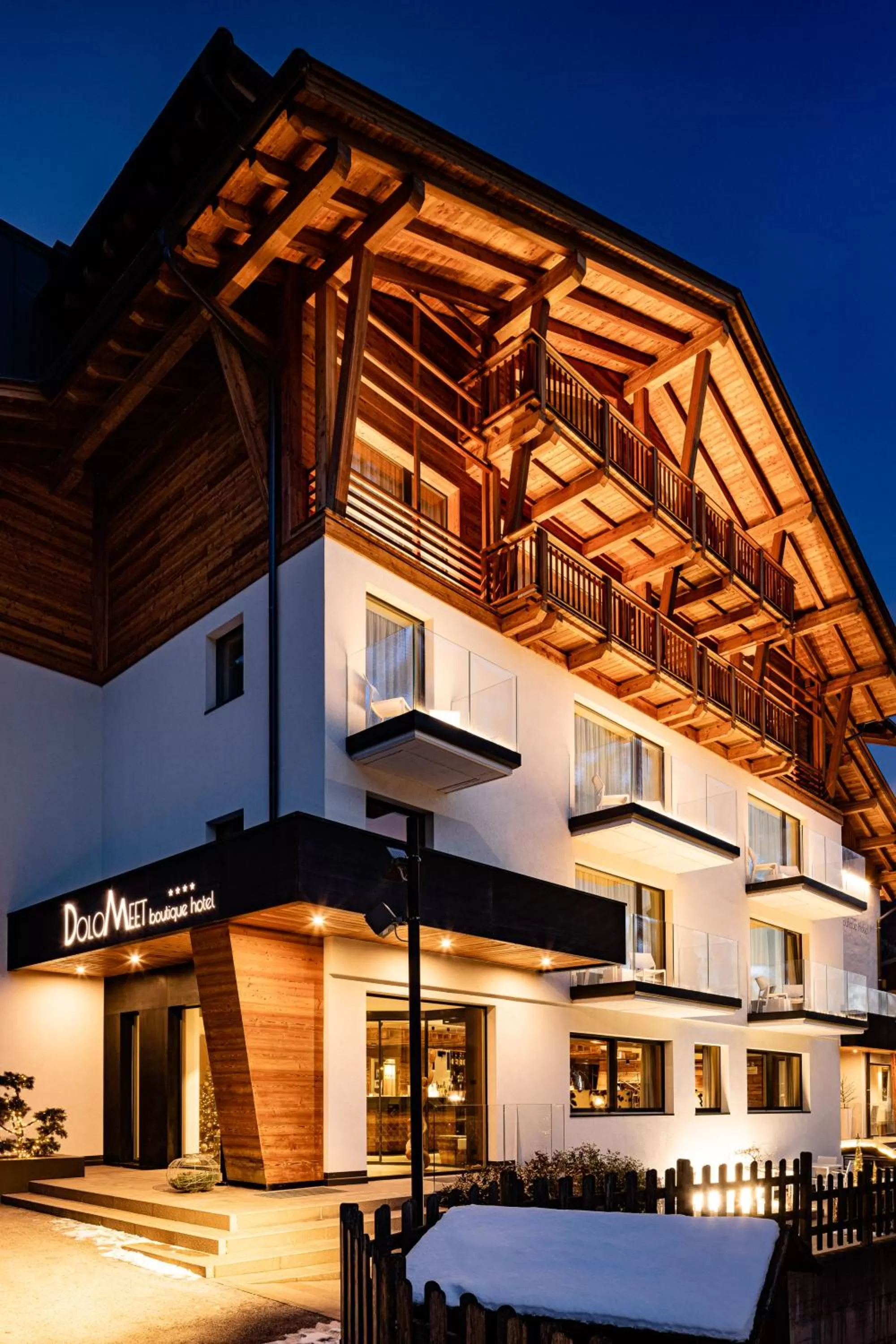 Property building in Dolomeet Boutique Hotel