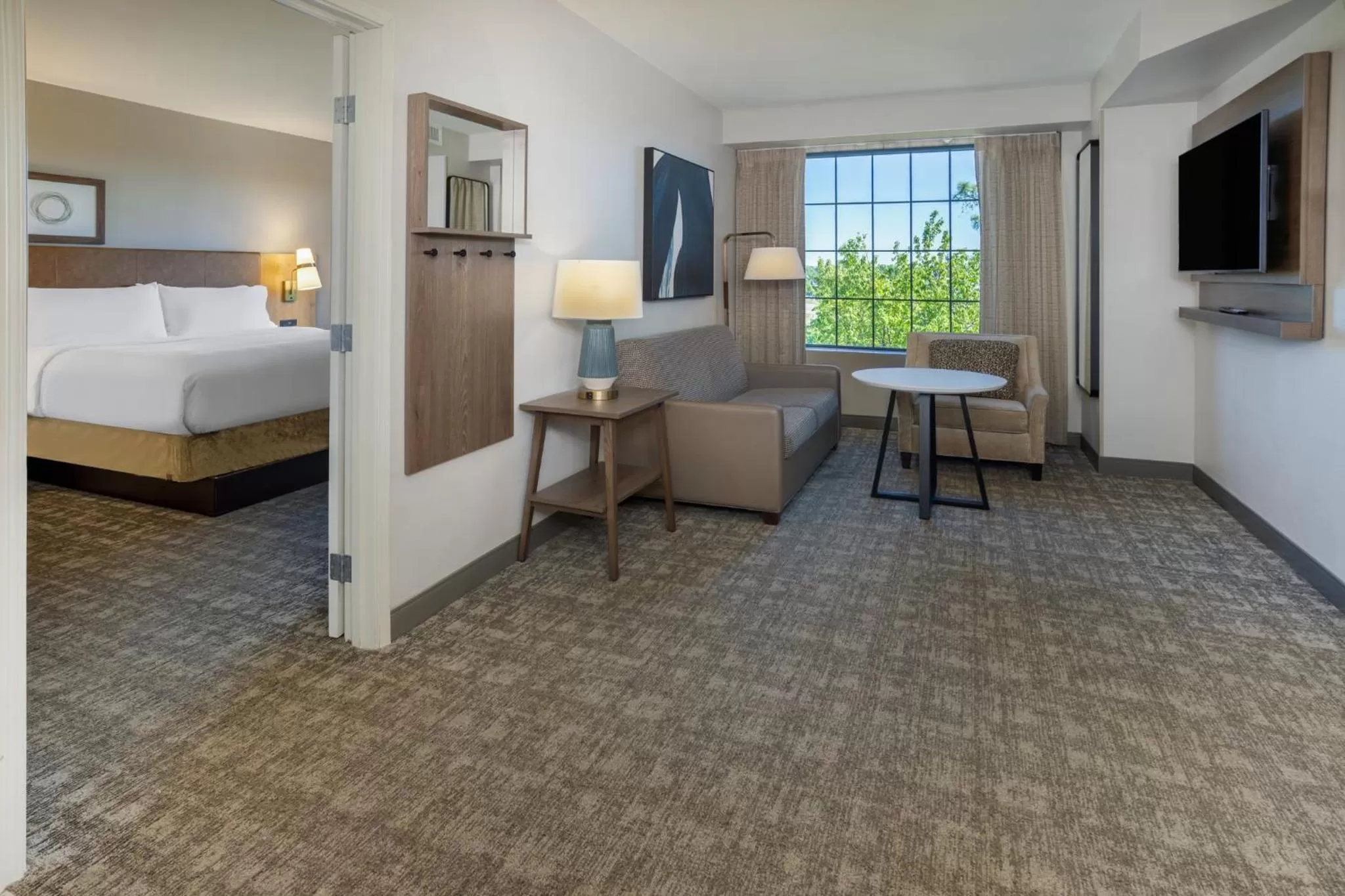 Photo of the whole room, Bed in Staybridge Suites Wilmington East by IHG