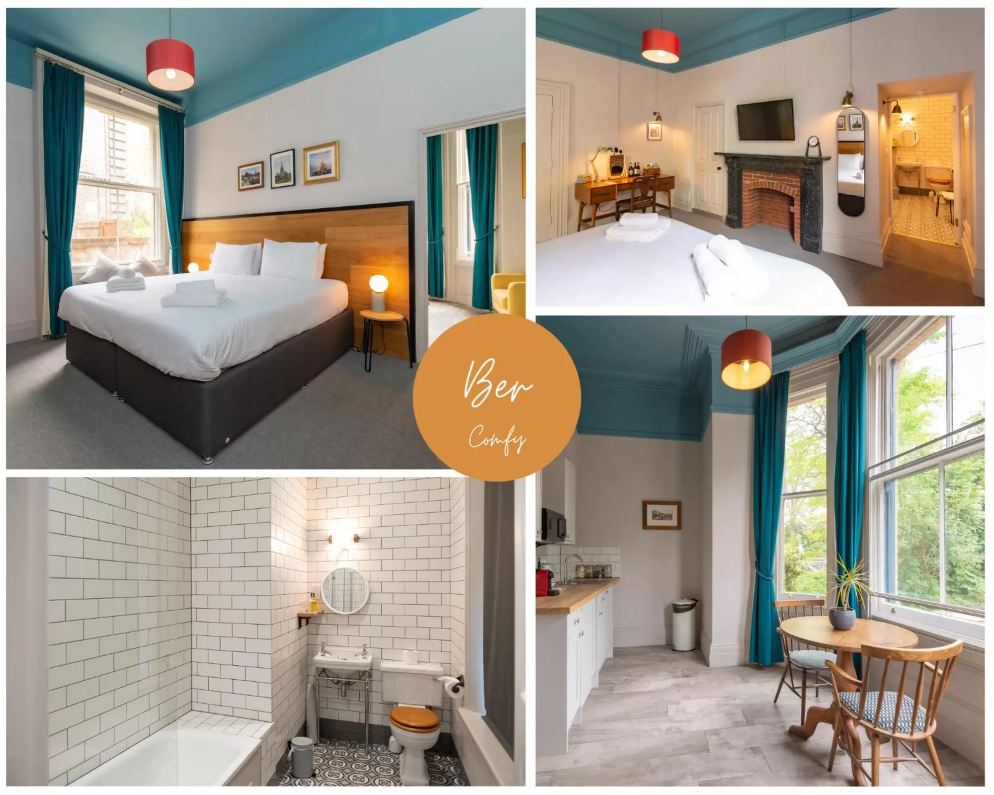 Bed in The Georgian Townhouse