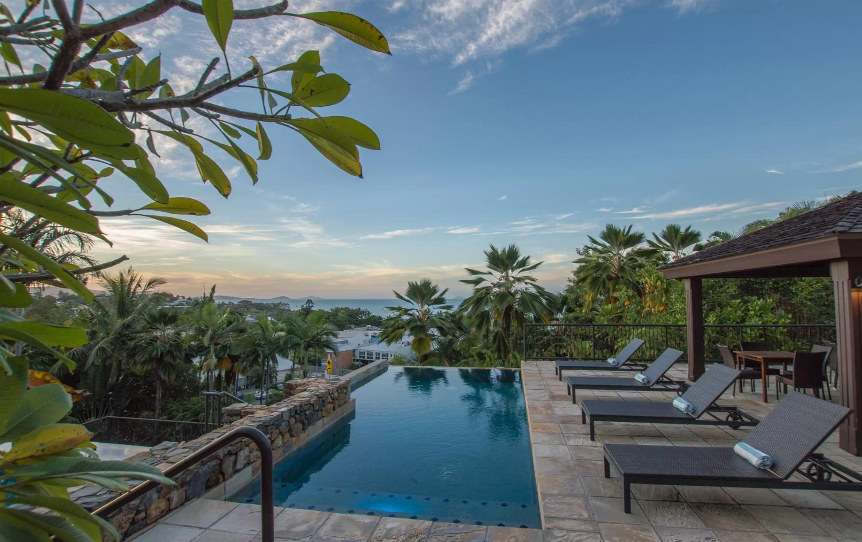 Pool view in at Water's Edge Resort