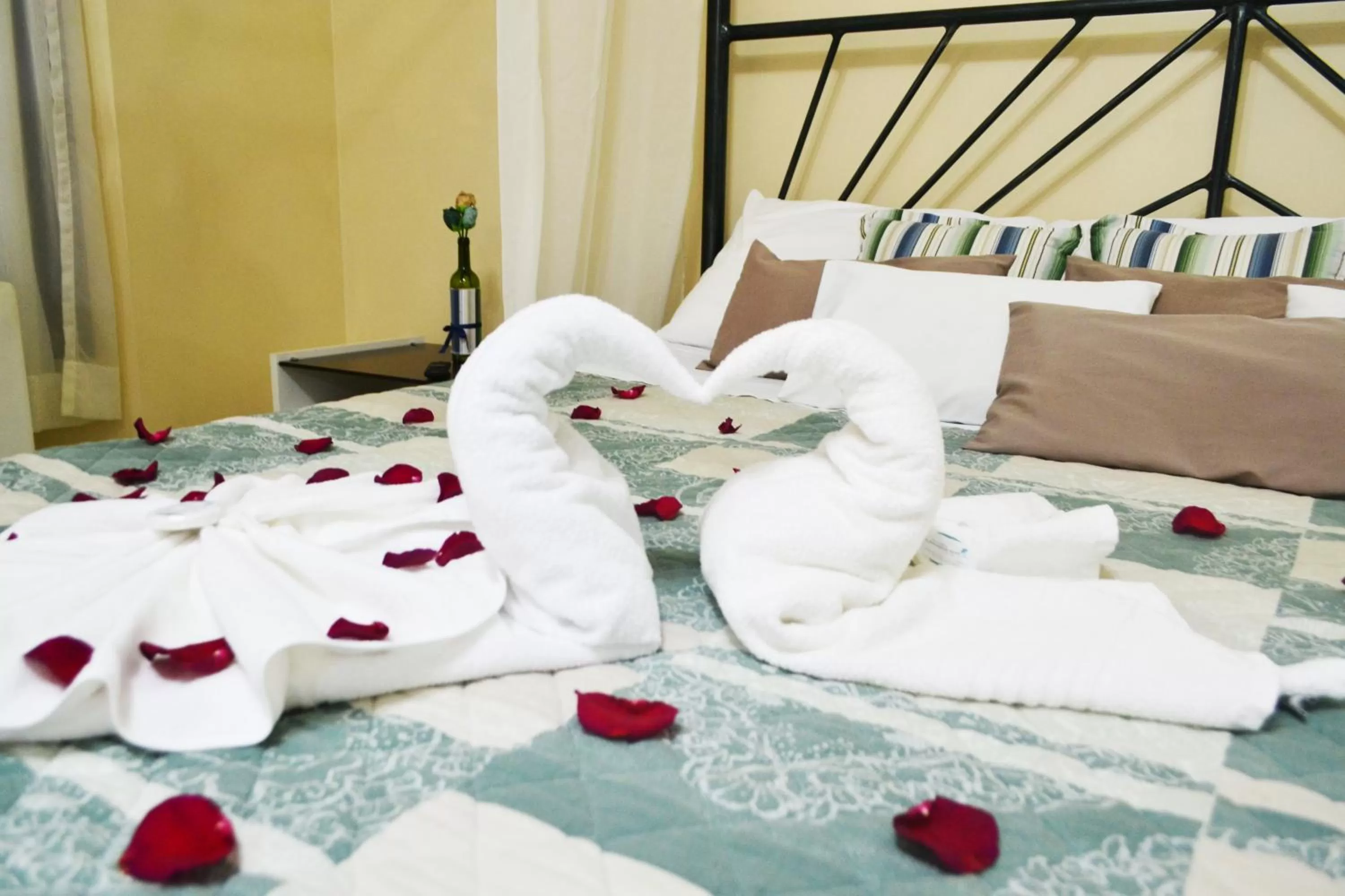 Bed in Pousada Canasvieiras