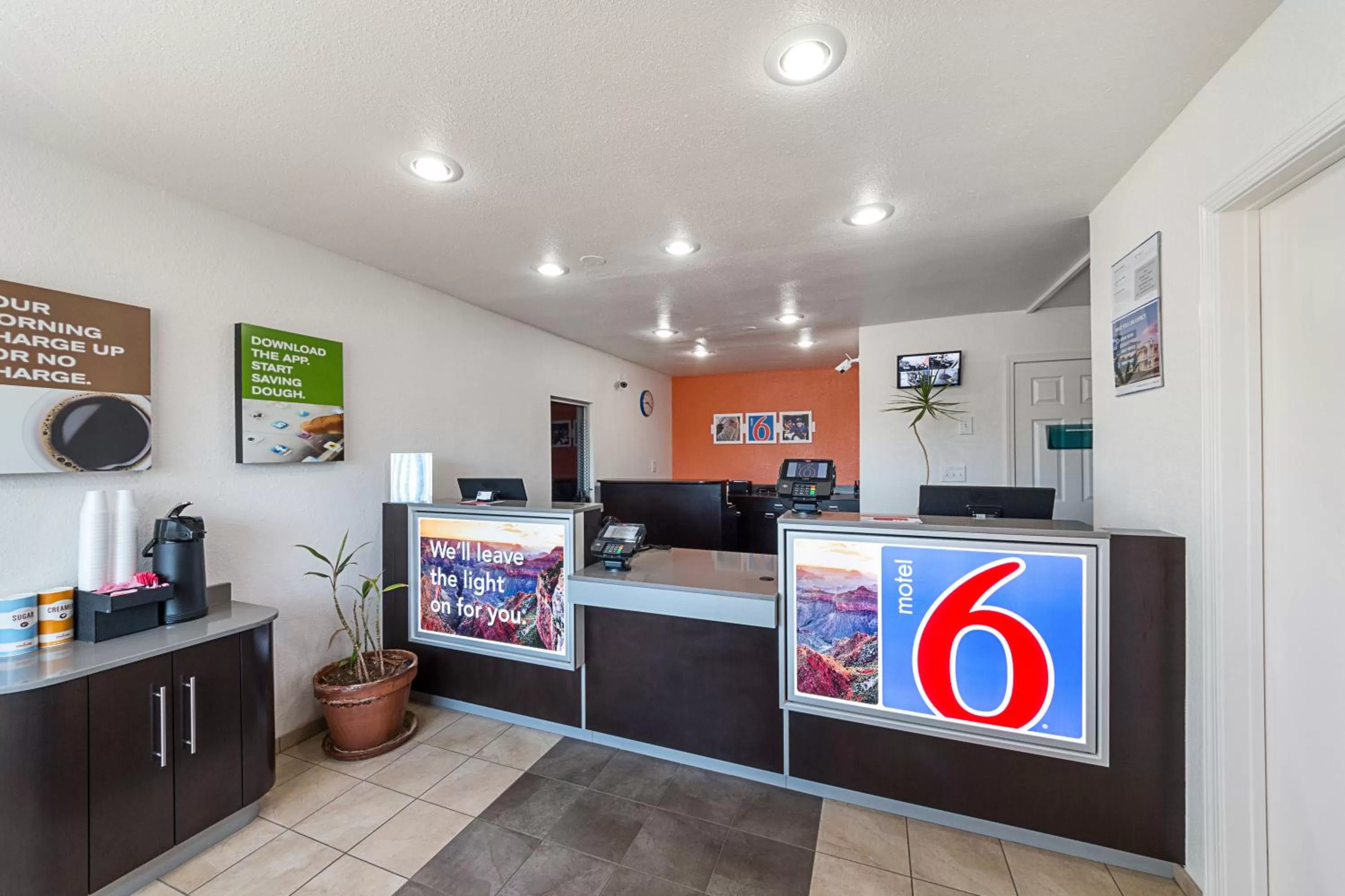 Lobby or reception in Motel 6-Mcallen, TX