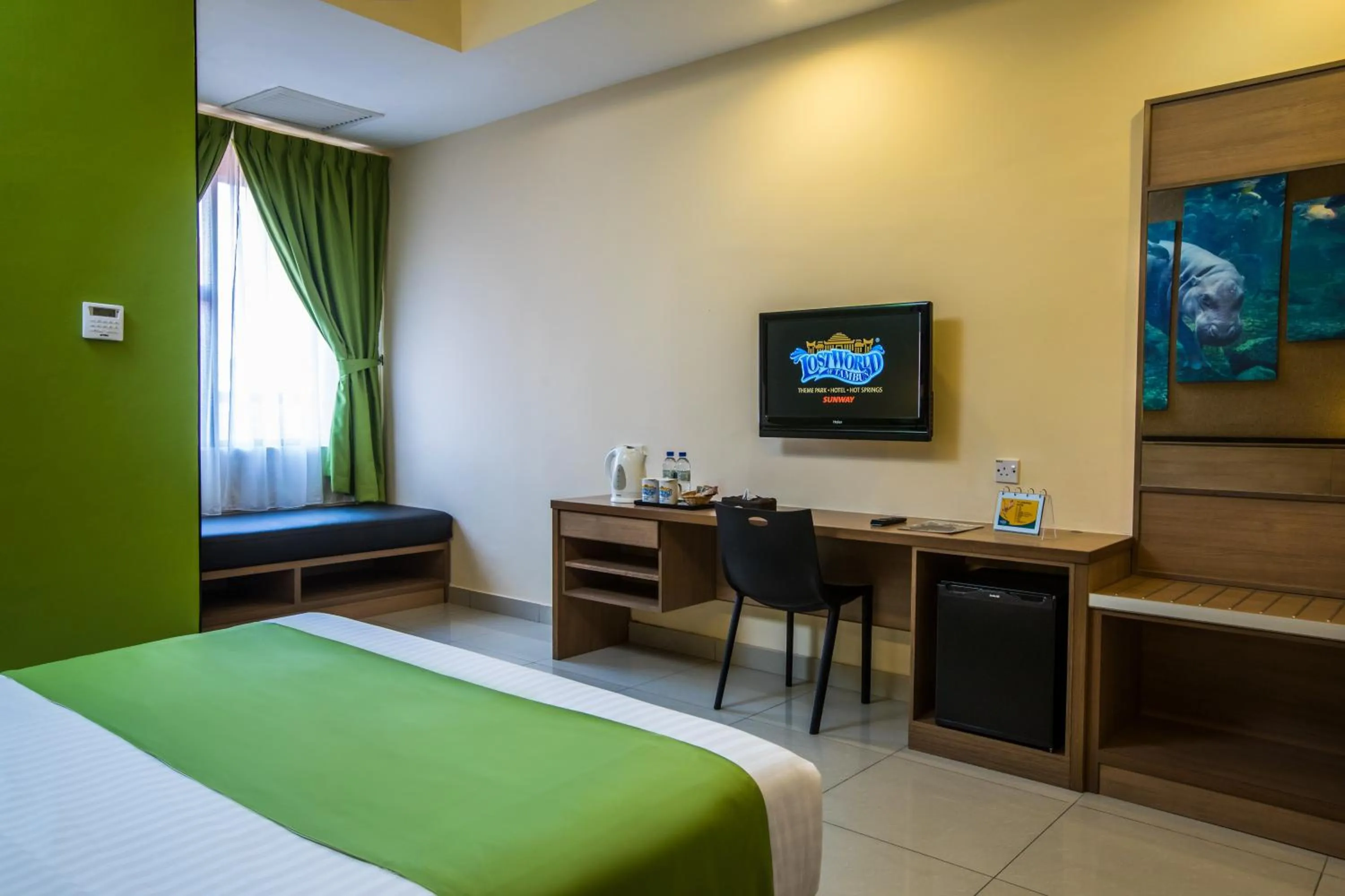 Bed in Sunway Lost World Hotel