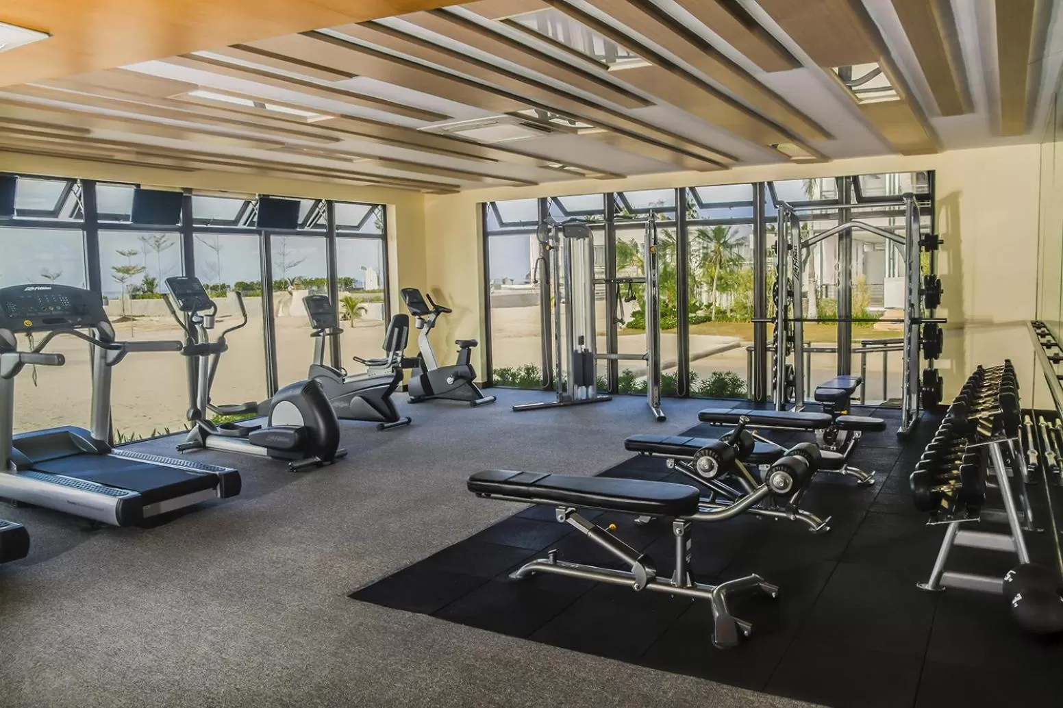 Fitness centre/facilities in Kandaya Resort