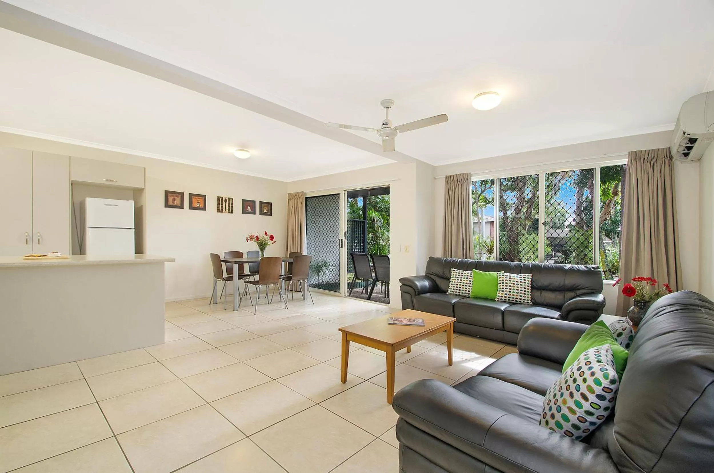 Living room in Ivory Palms Resort Noosa