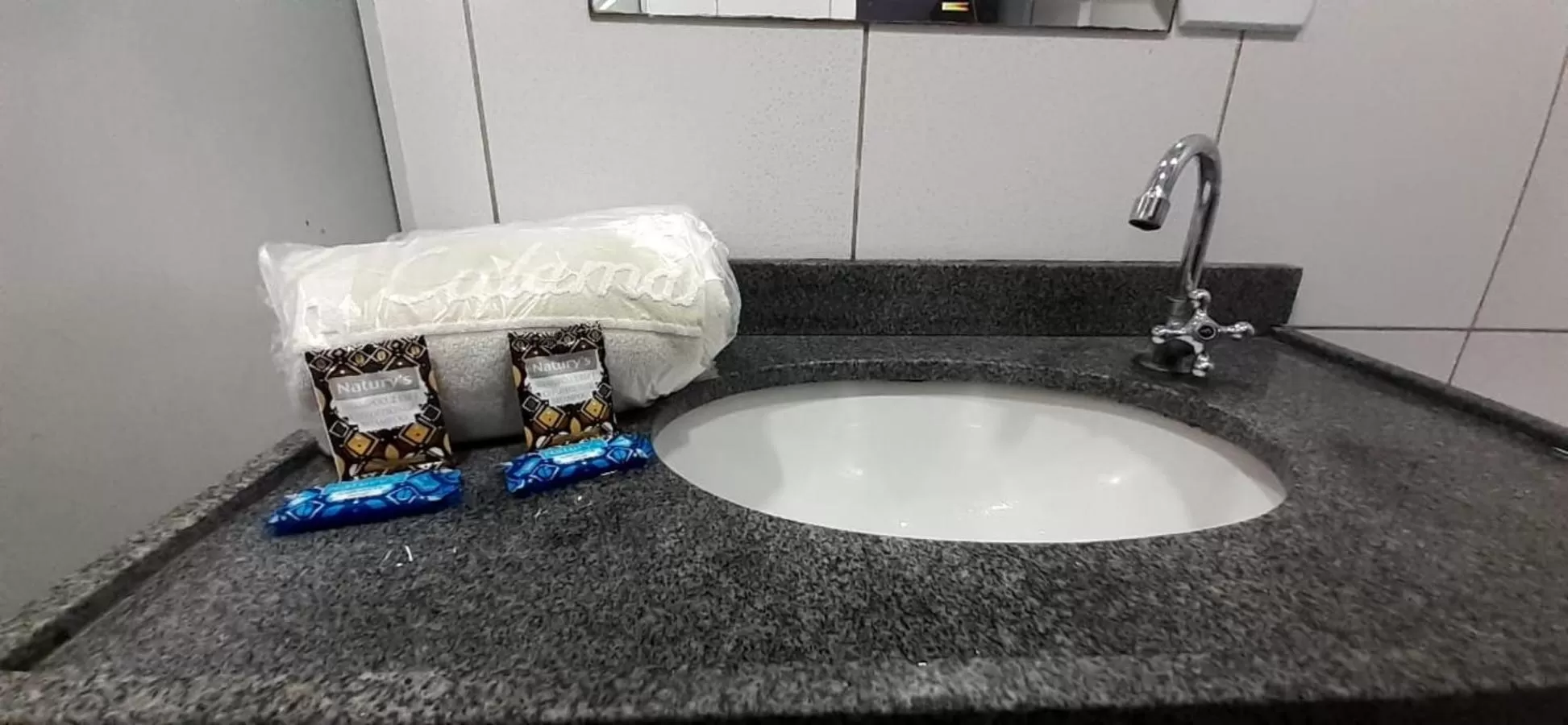 Bathroom in Calamares Hotel São Caetano