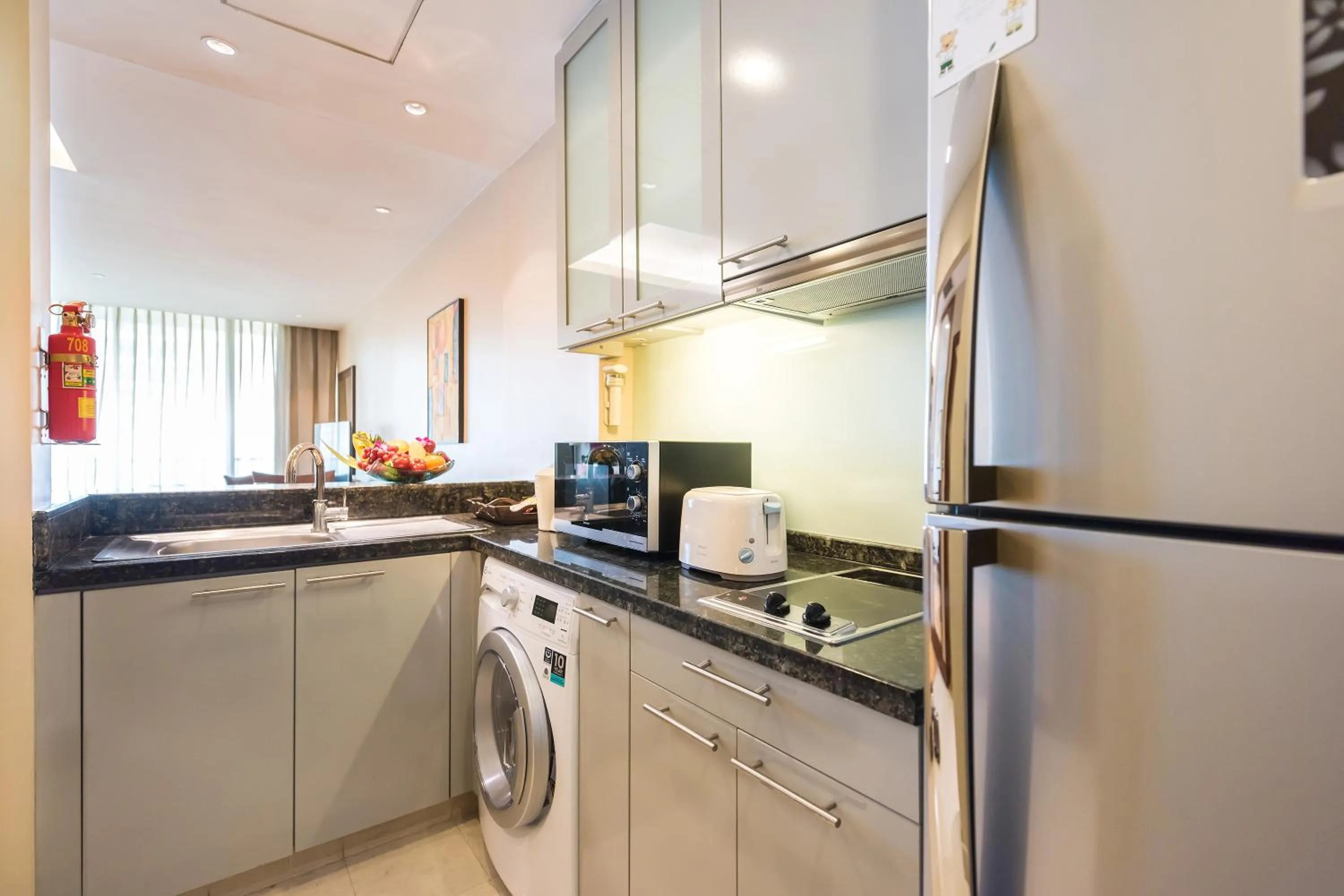 Kitchen or kitchenette in Ascott Sathorn Bangkok