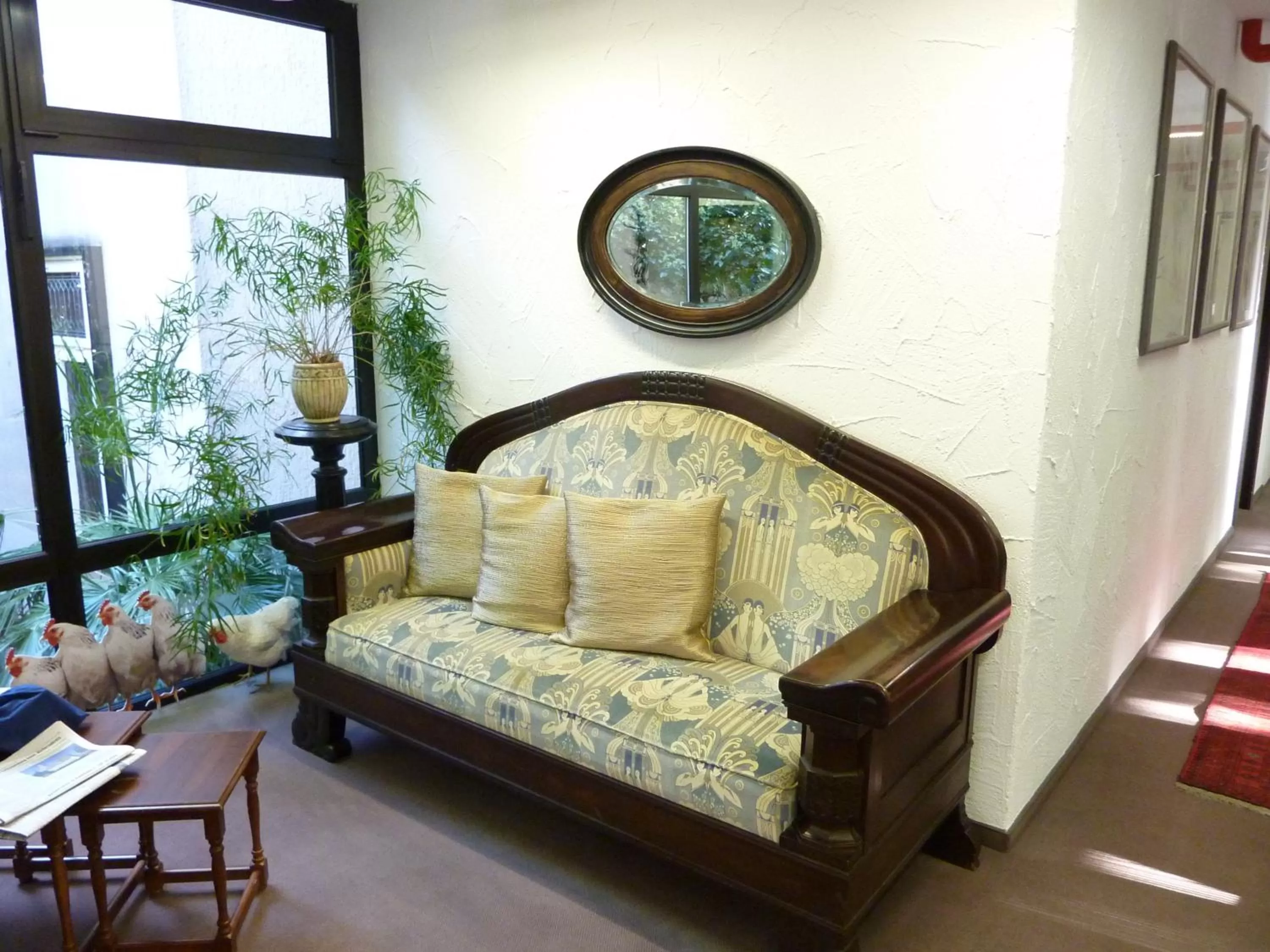 Lobby or reception in Hotel Brunnenhof