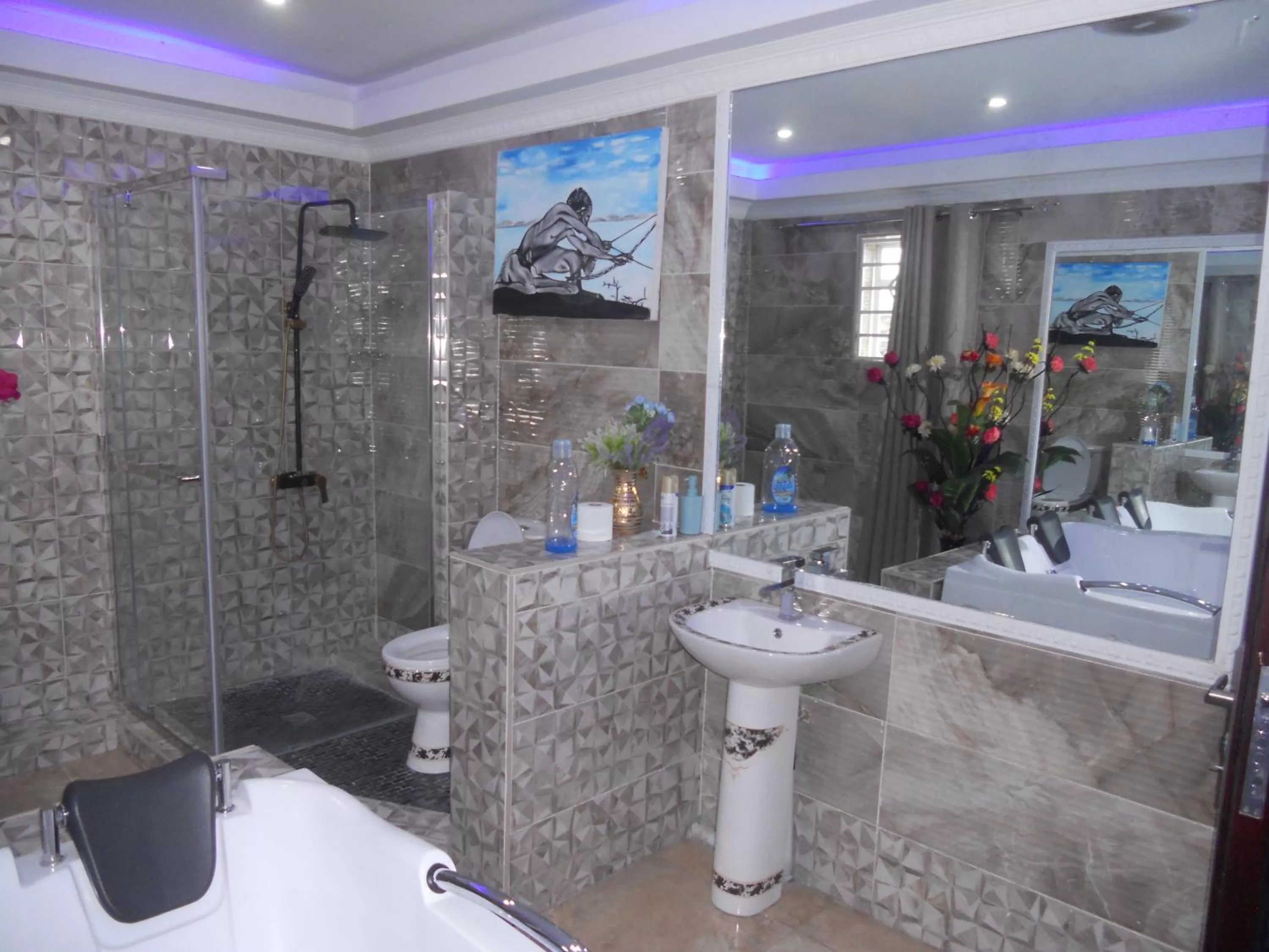 Bathroom in Gold Crown International Hotel Johannesburg