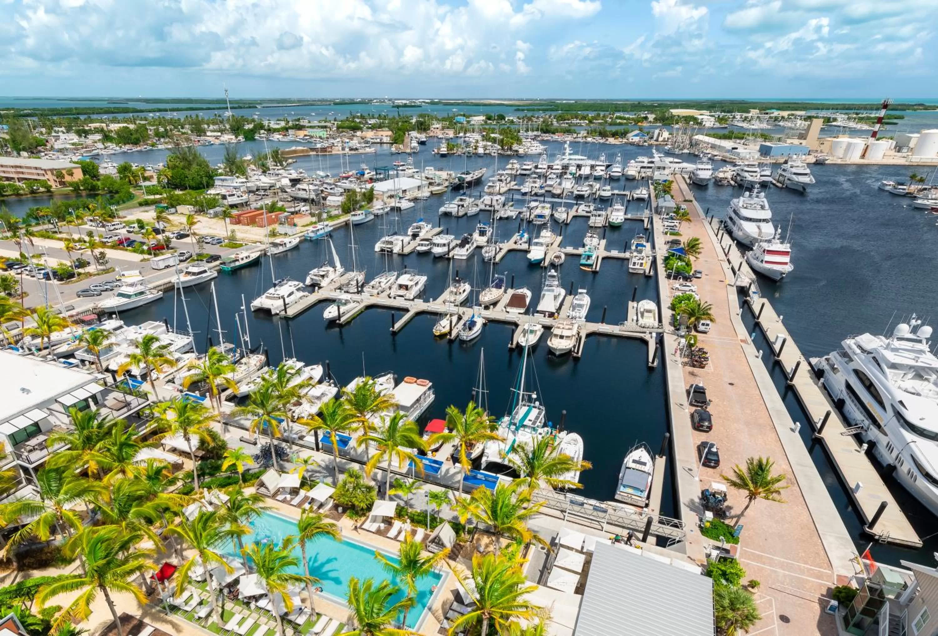 Bird's eye view in The Perry Hotel & Marina Key West