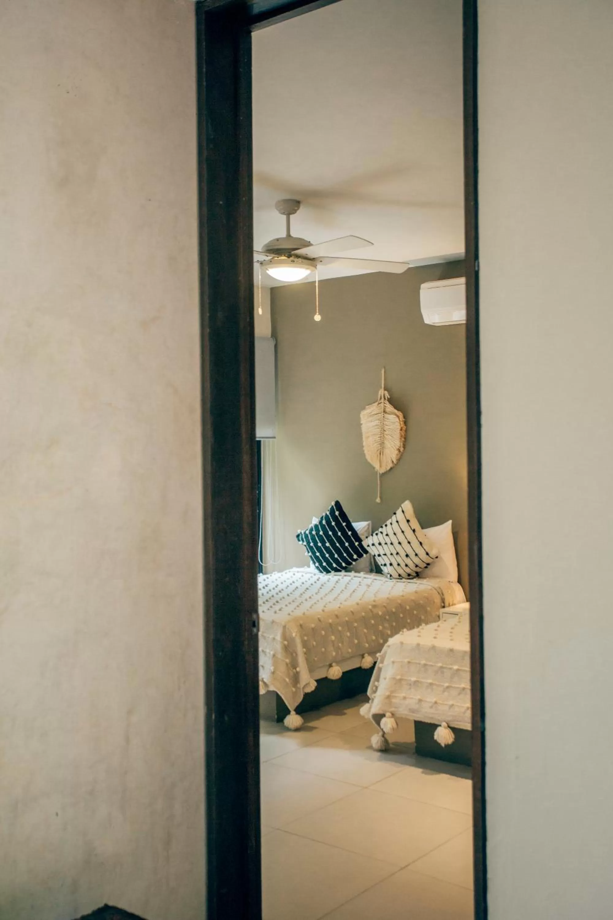 Bedroom, Bed in Orchid House Tulum Jungle