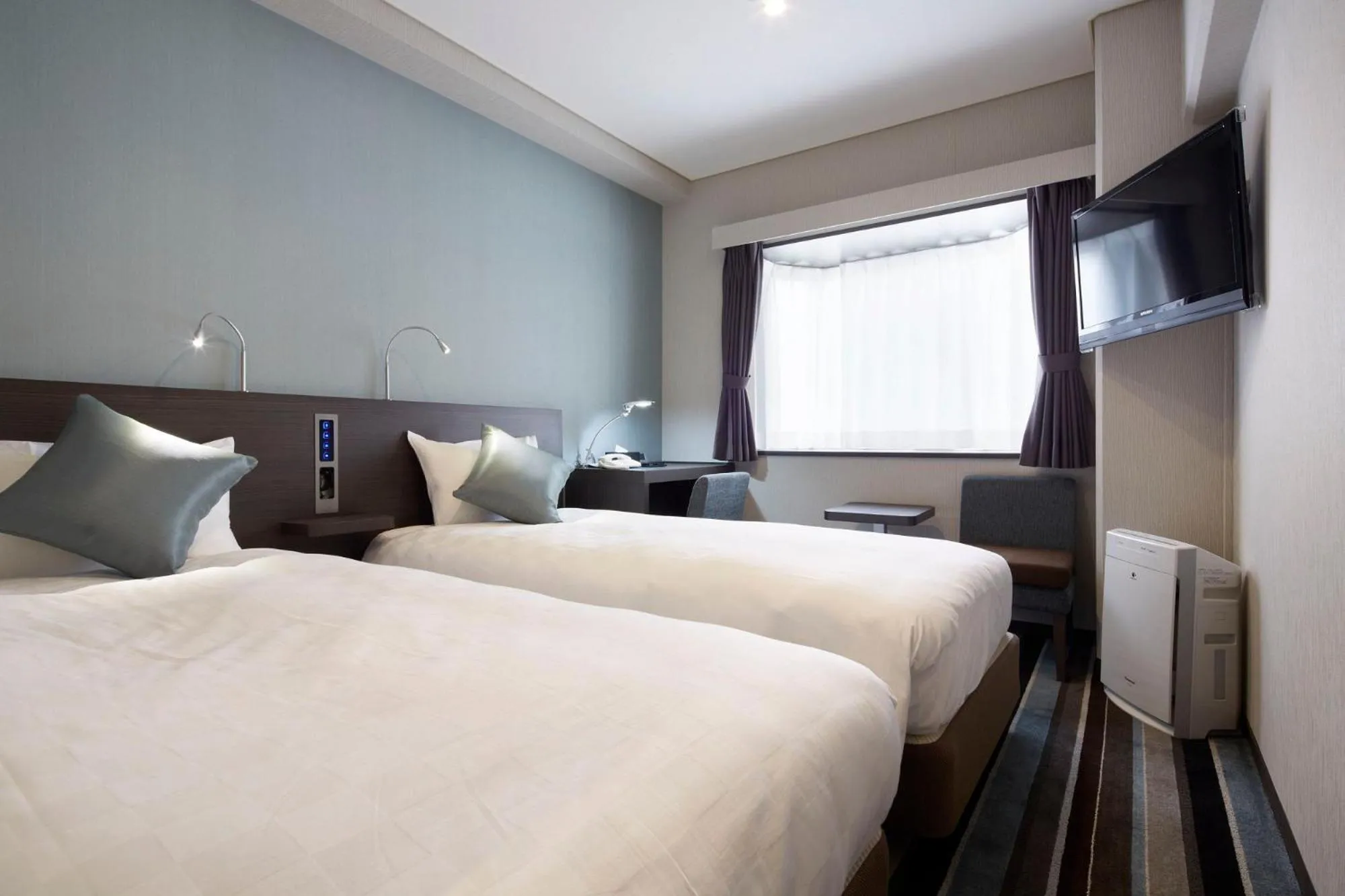 City view, Bed in Shinagawa Prince Hotel N Tower