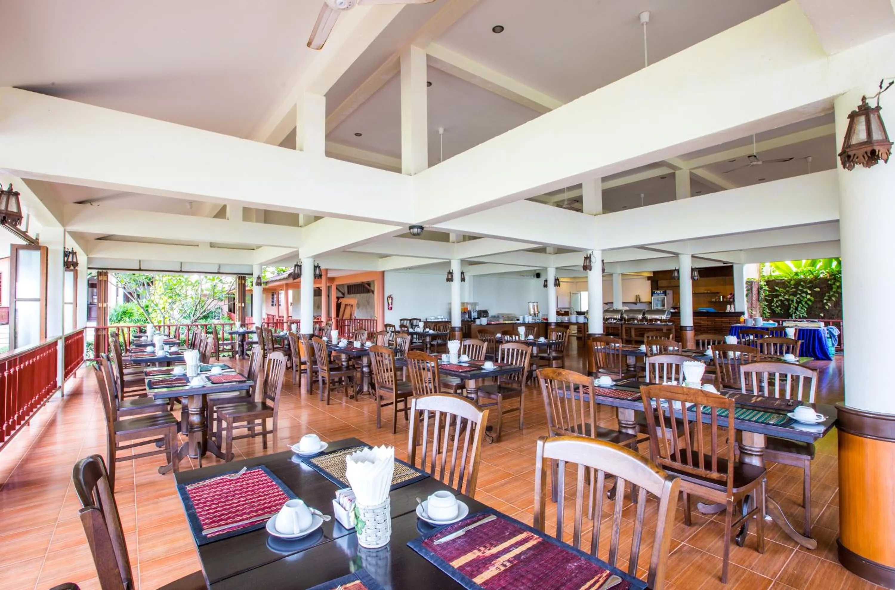 Buffet breakfast in Lanta Casuarina Beach Resort - SHA Plus