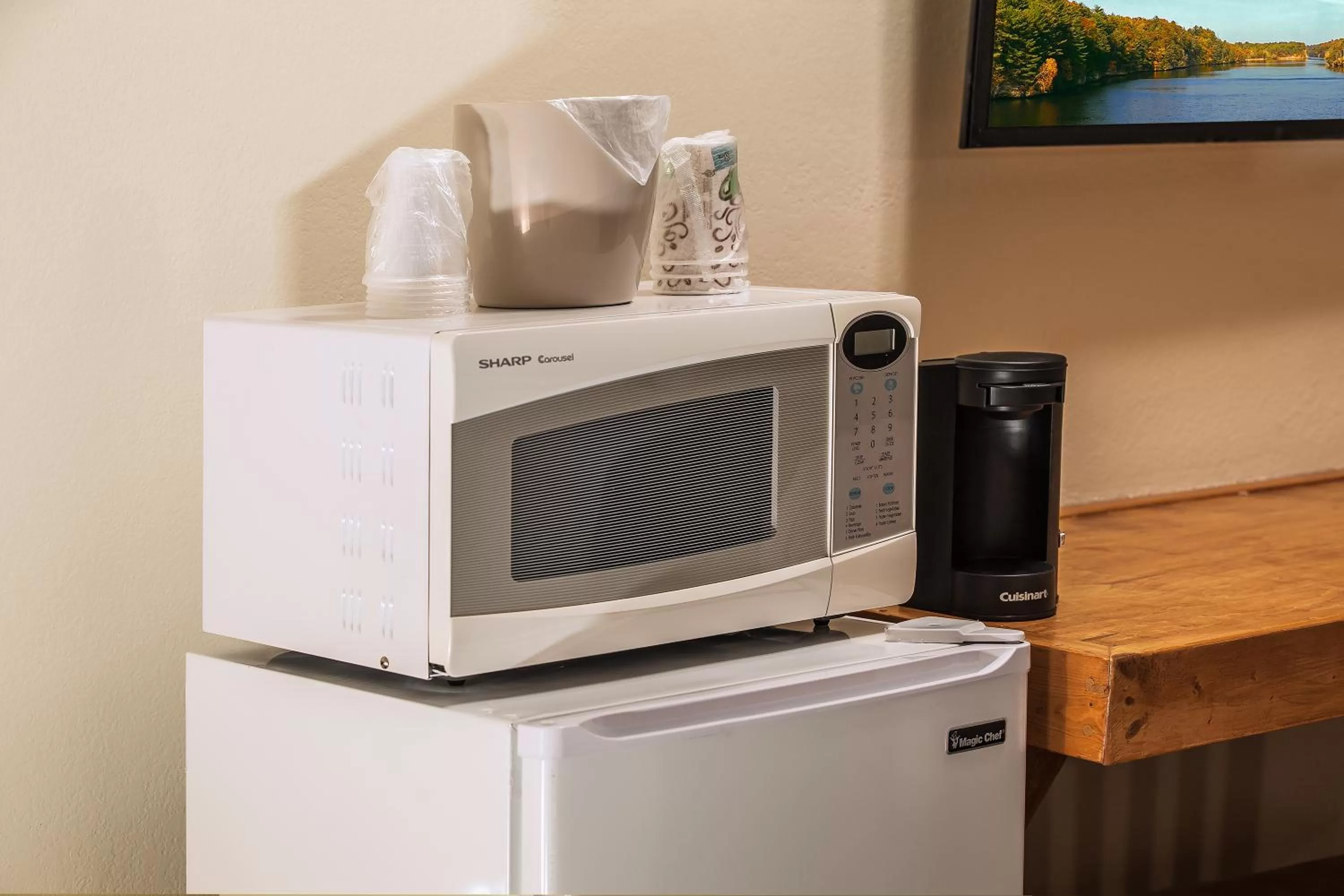 Kitchen or kitchenette in The VUE Boutique Hotel & Boathouse