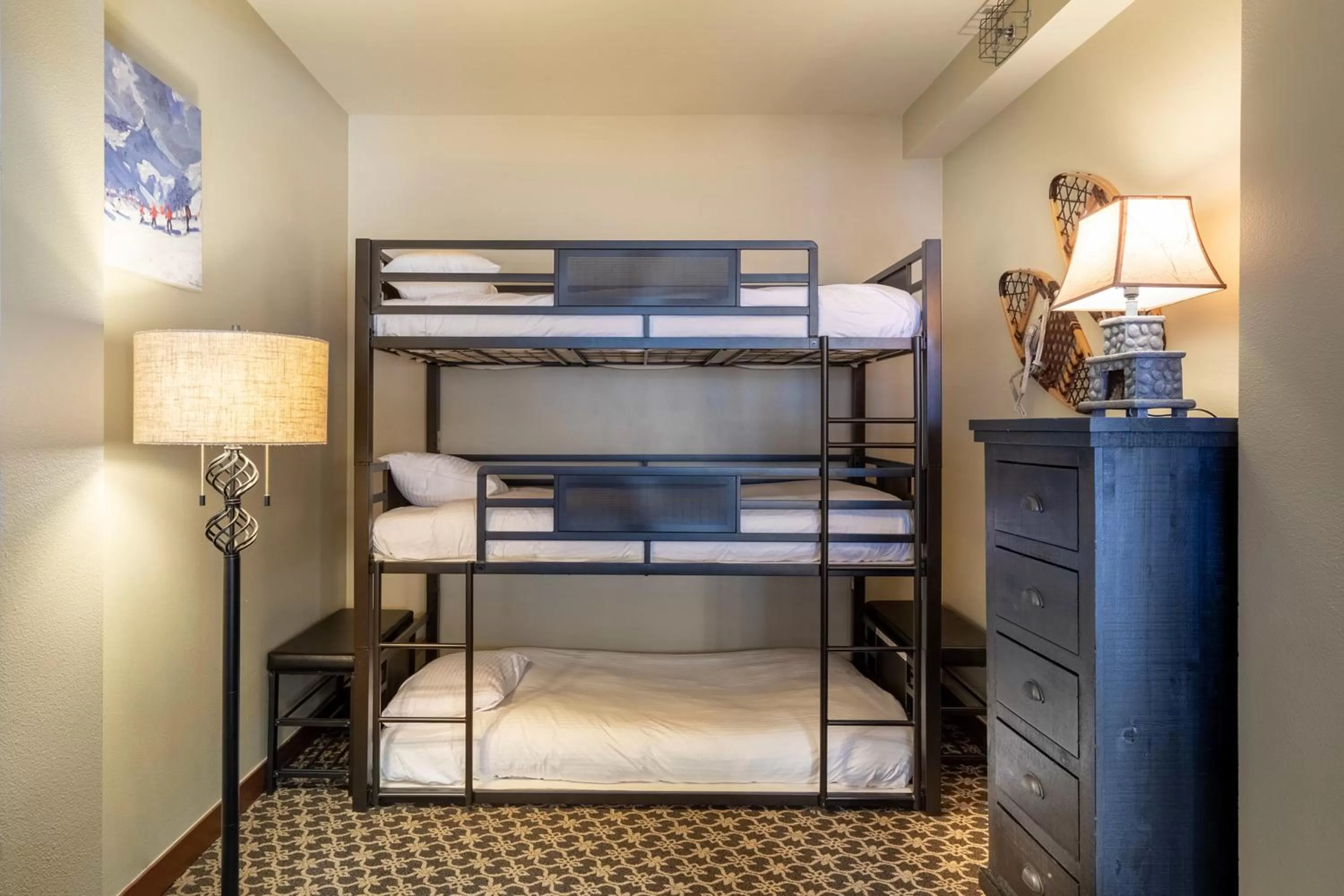 bunk bed in The Village at Palisades Tahoe