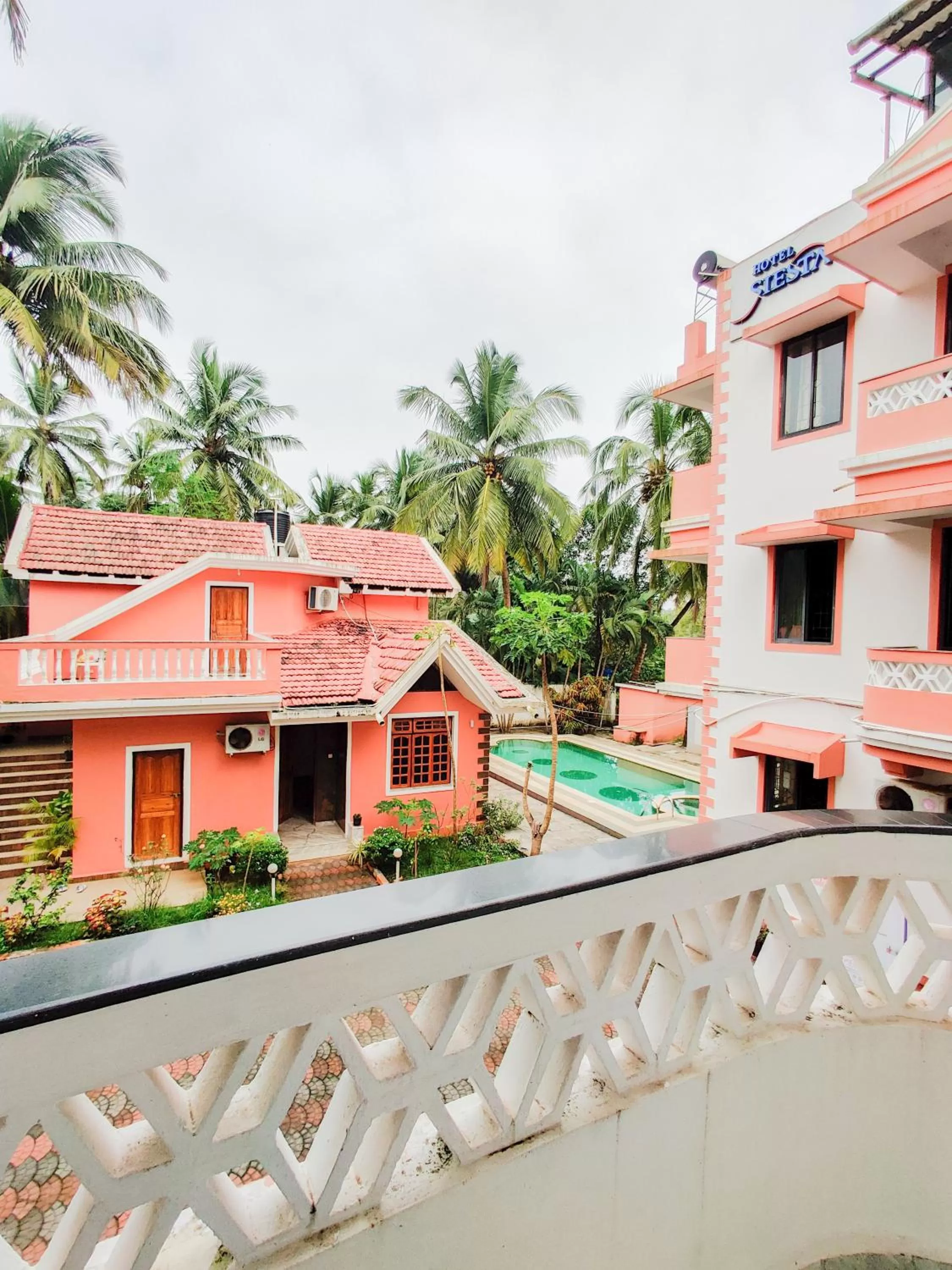 Balcony/Terrace in Hotel Siesta De Goa