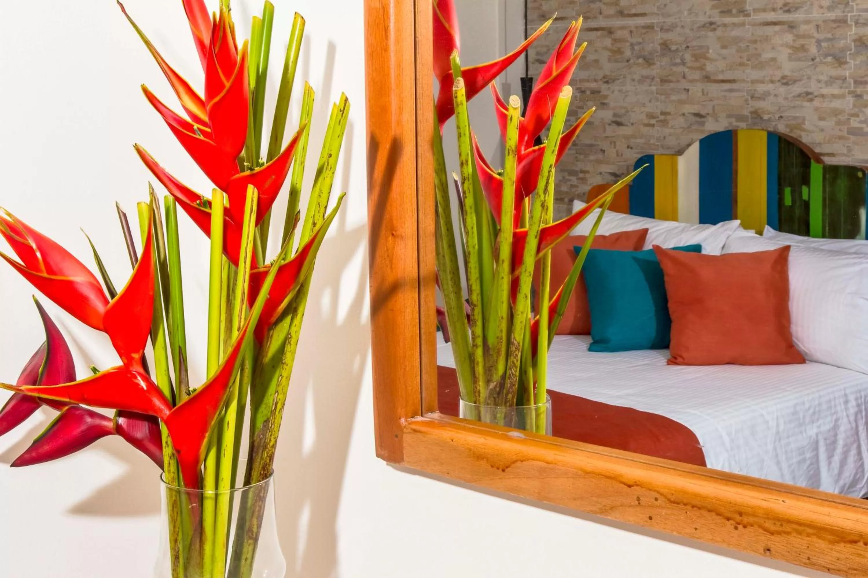 Decorative detail, Bed in Voilá Signature Casa Isabel