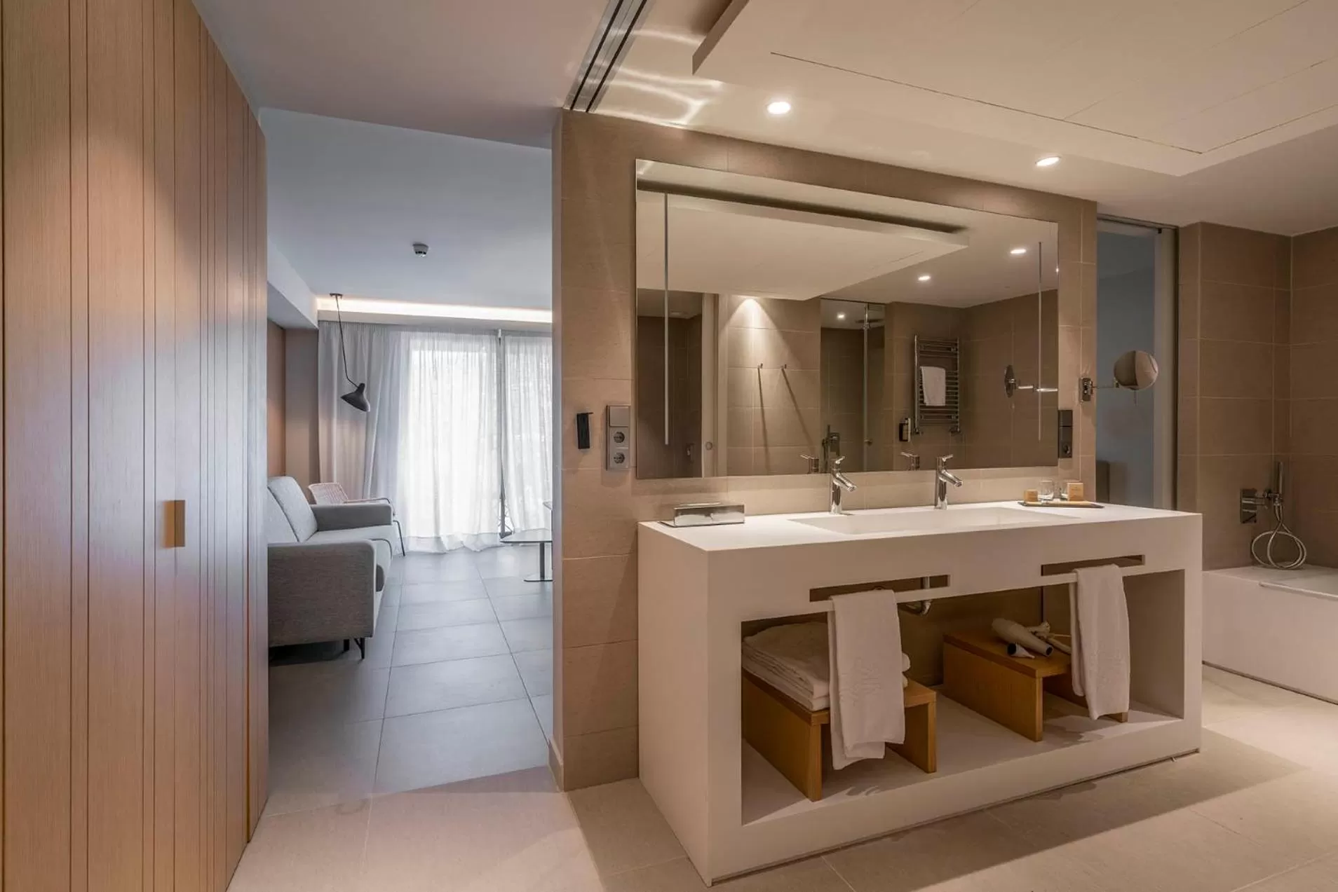 Bathroom in Parador de Aiguablava