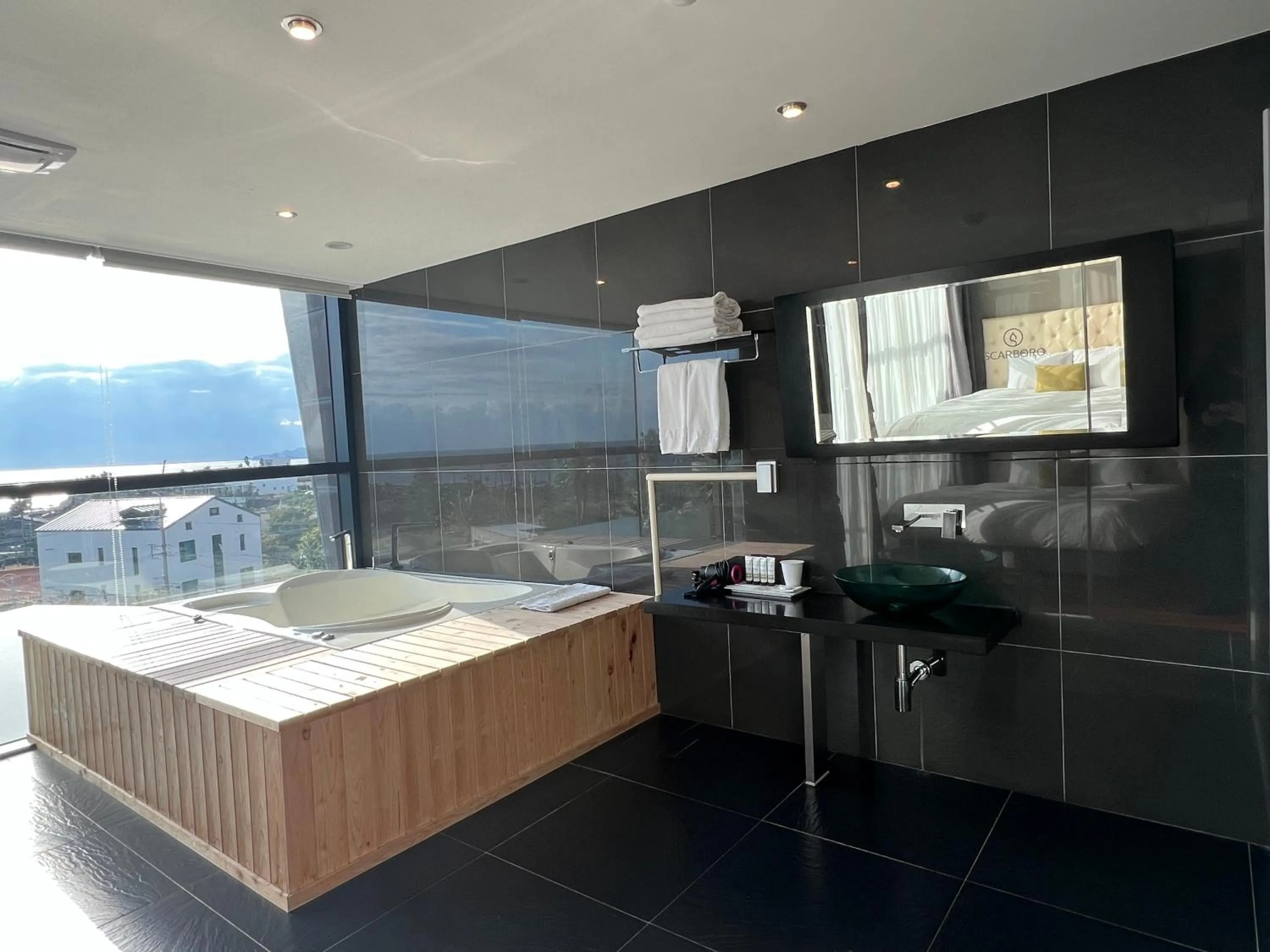 Bathroom in Jeju Hotel Scarboro