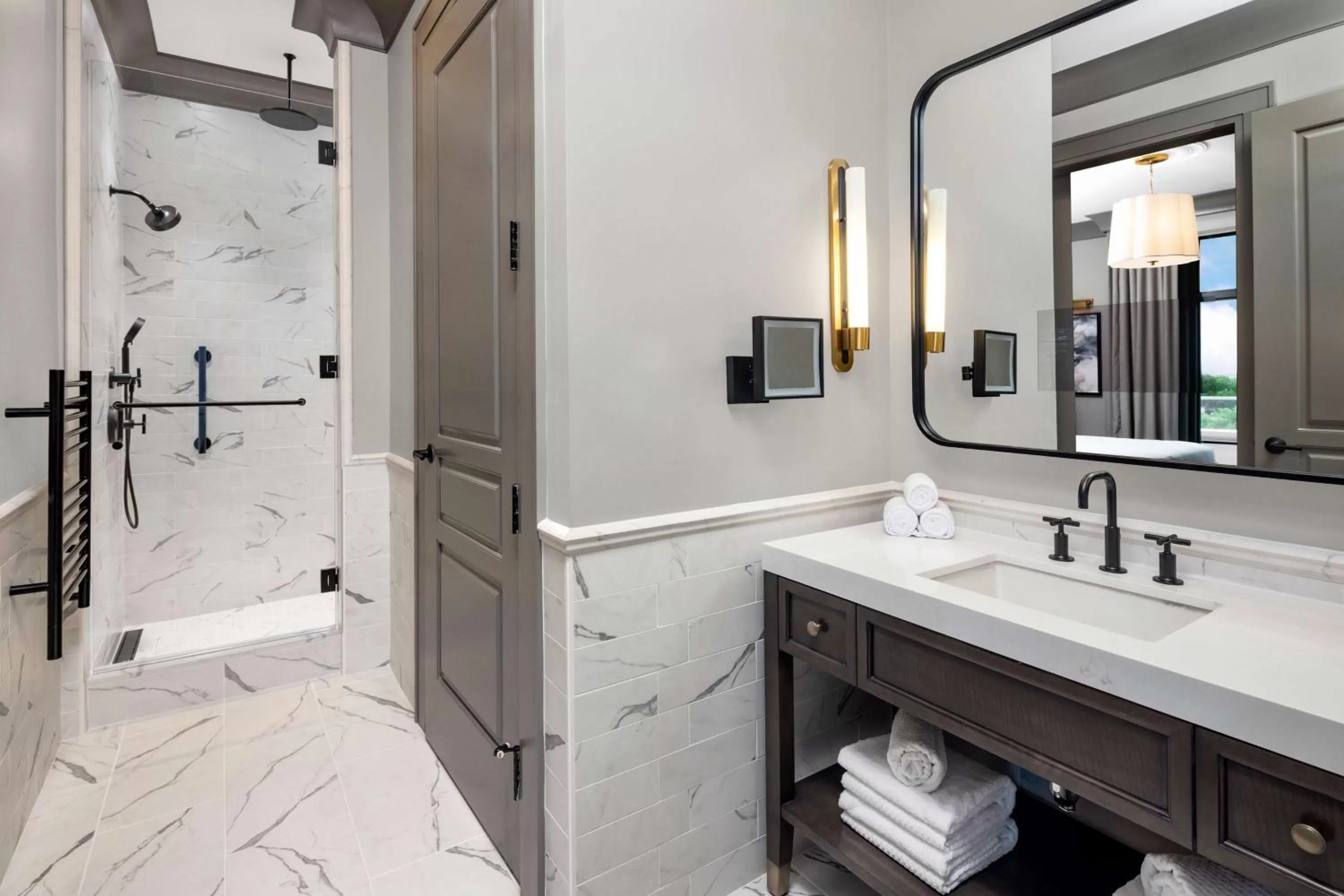 Shower in Hilton Club Liberty Place Charleston