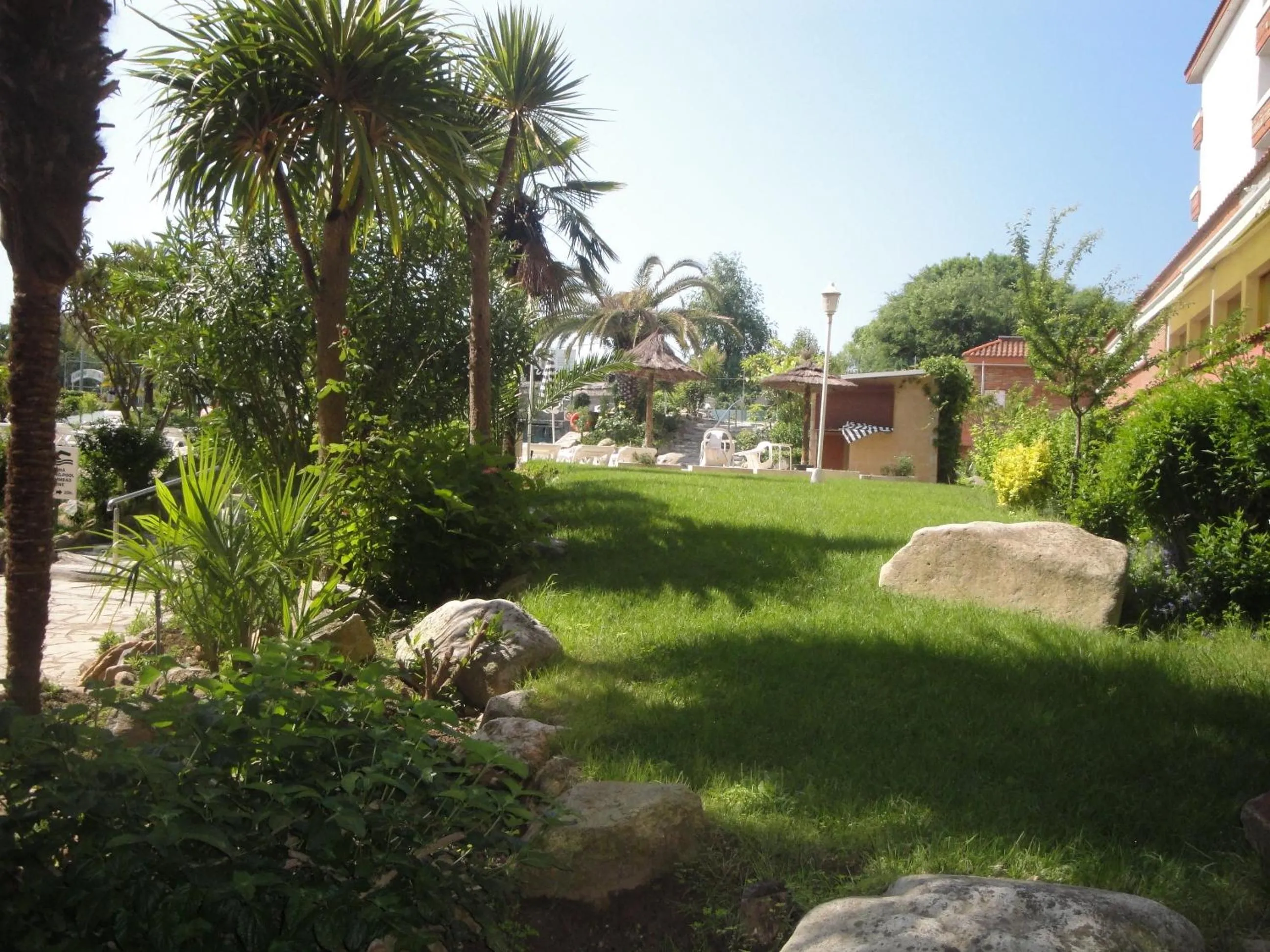 Garden in Hotel Esplendid