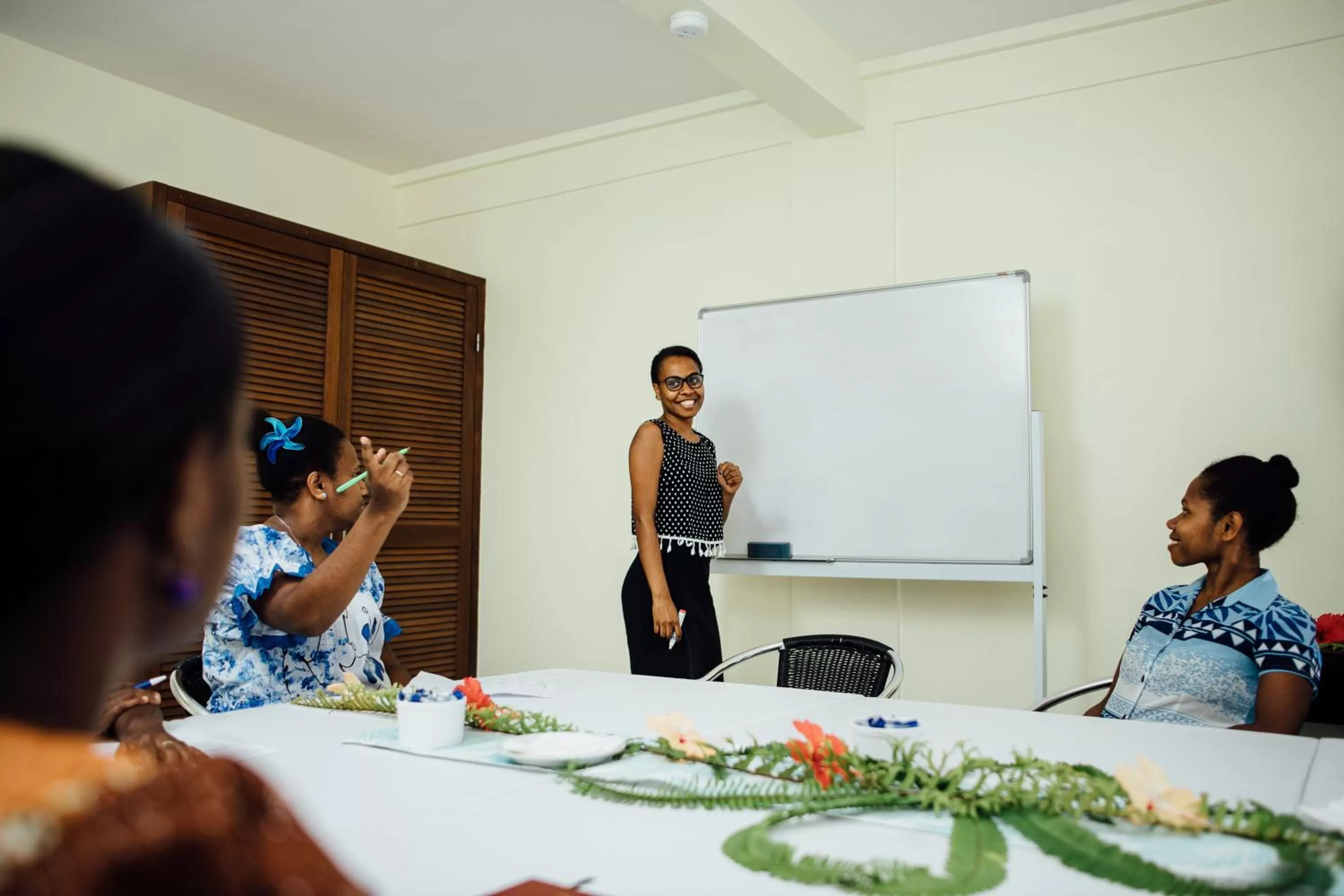 People in Kaiviti Motel