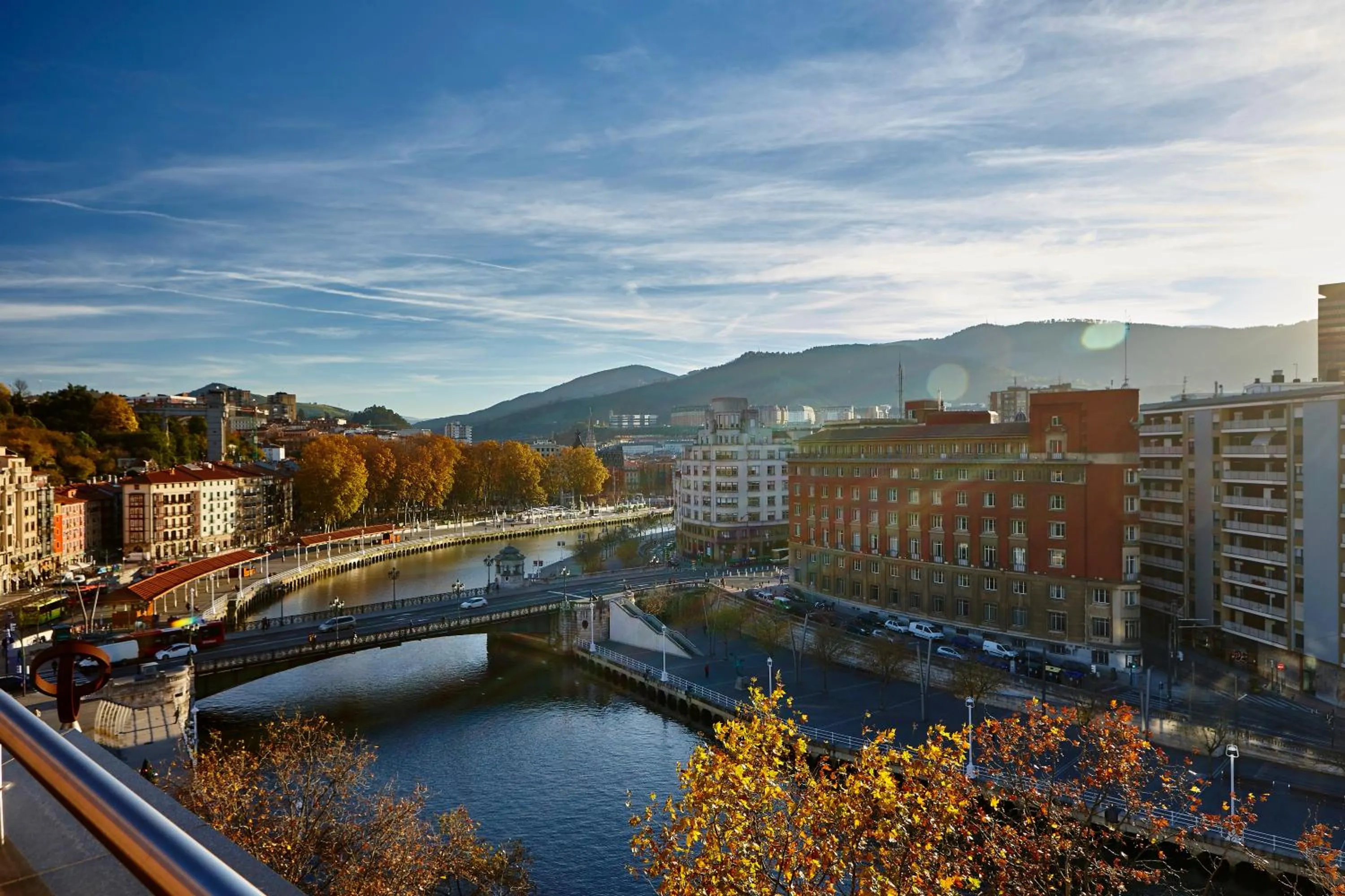 Balcony/Terrace in Hotel Bilbao Plaza
