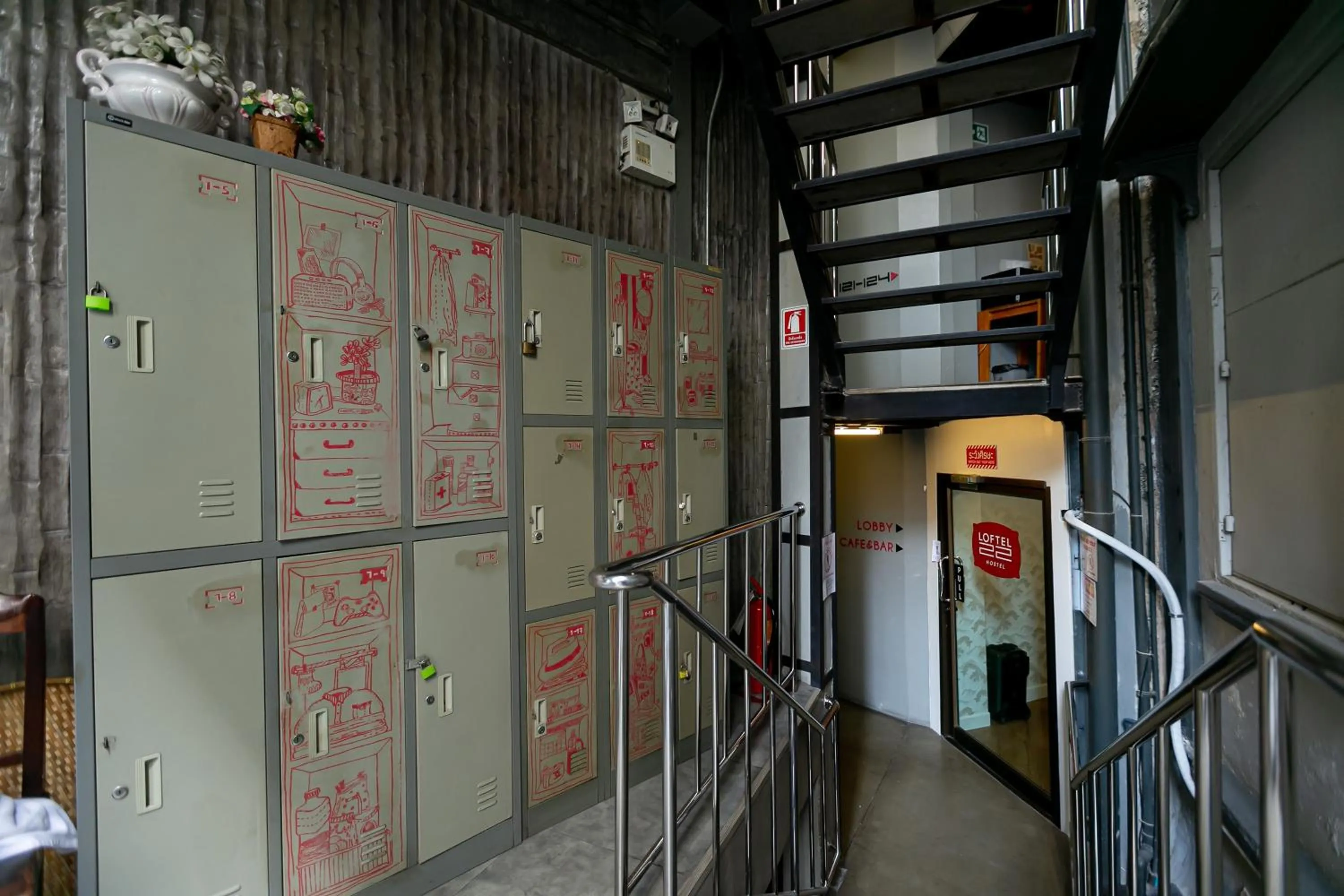 Area and facilities in Loftel 22 Hostel