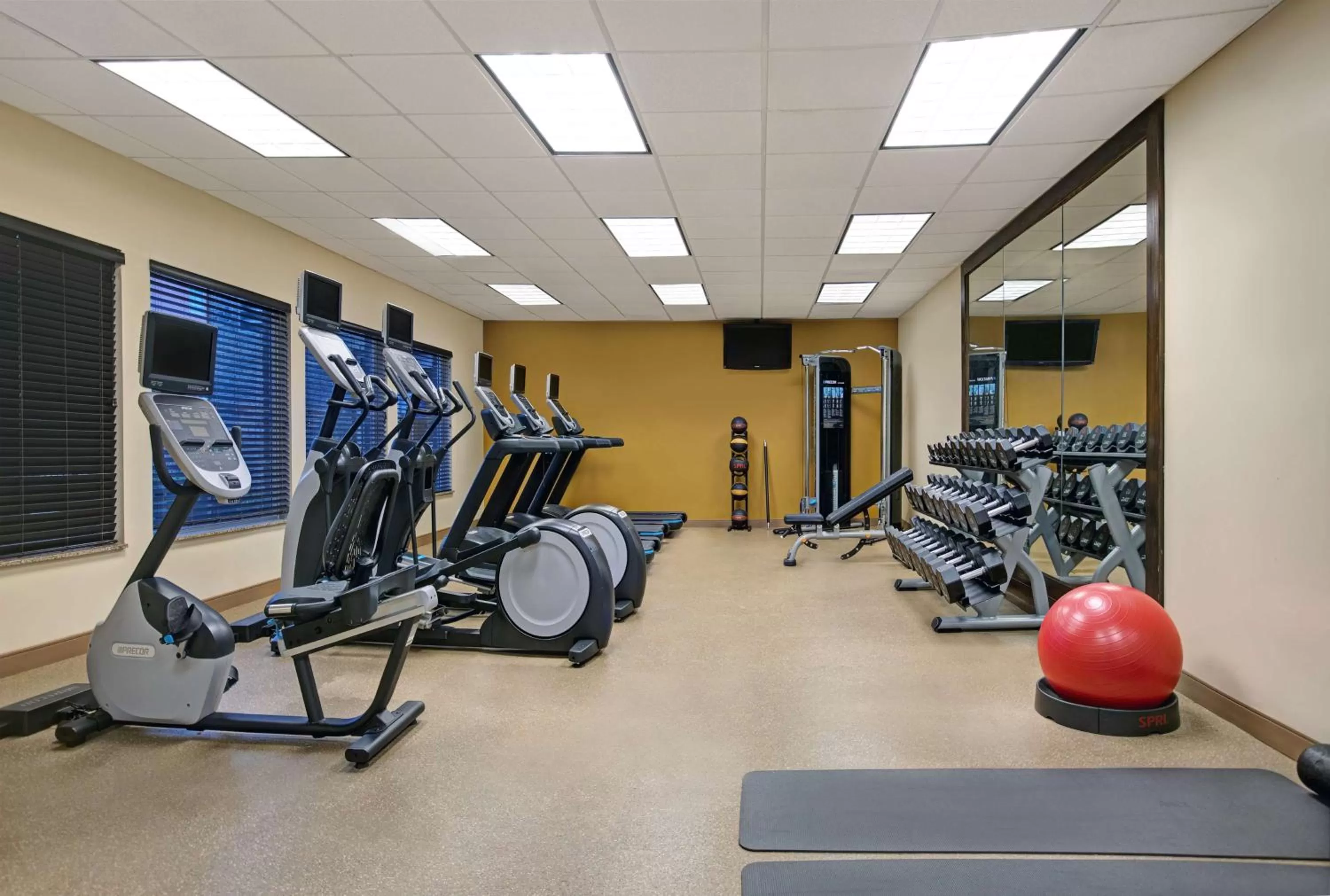 Fitness centre/facilities in Homewood Suites Charlotte Ayrsley