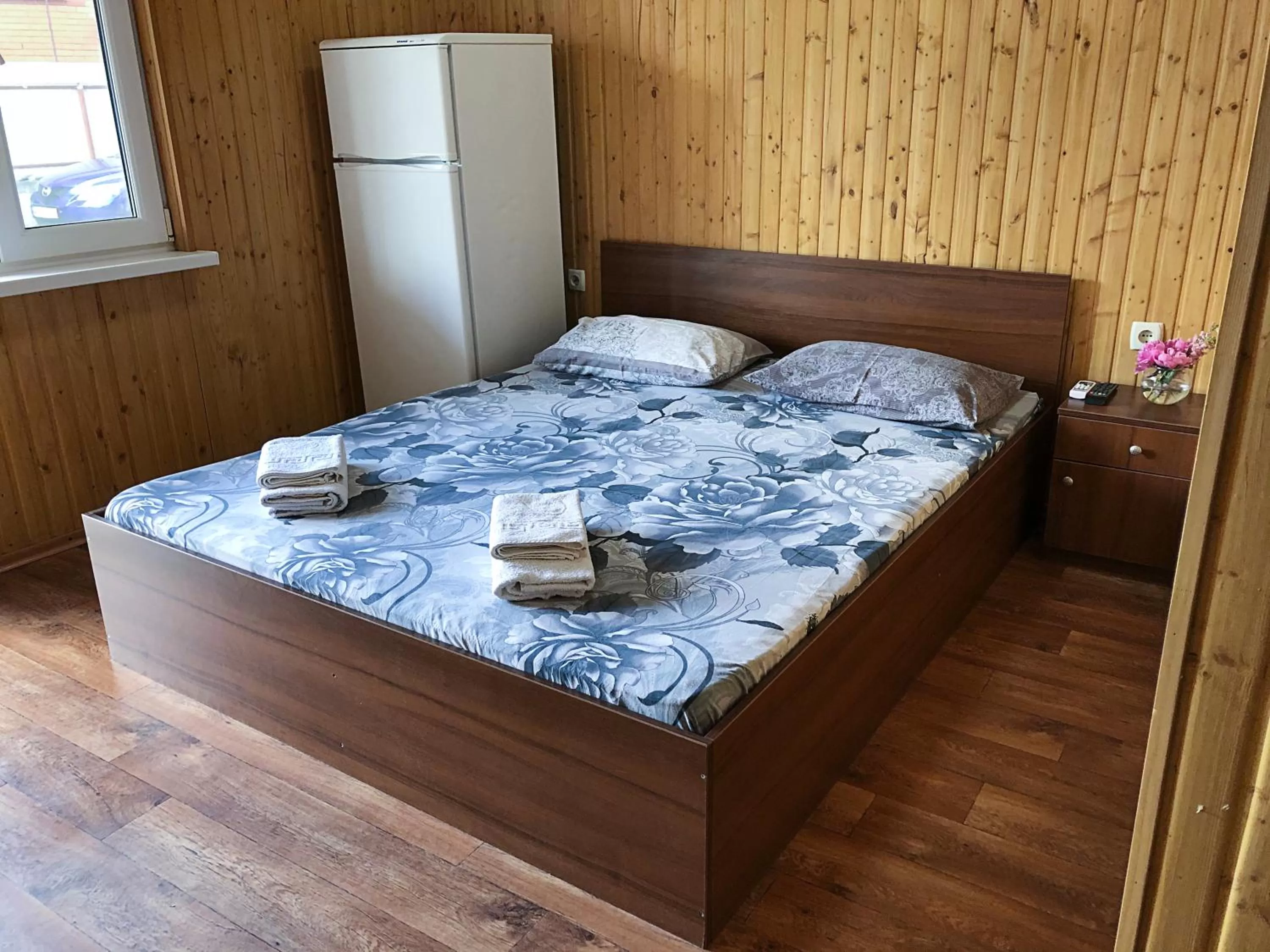 Bed in Zolotoy Bereg Hotel