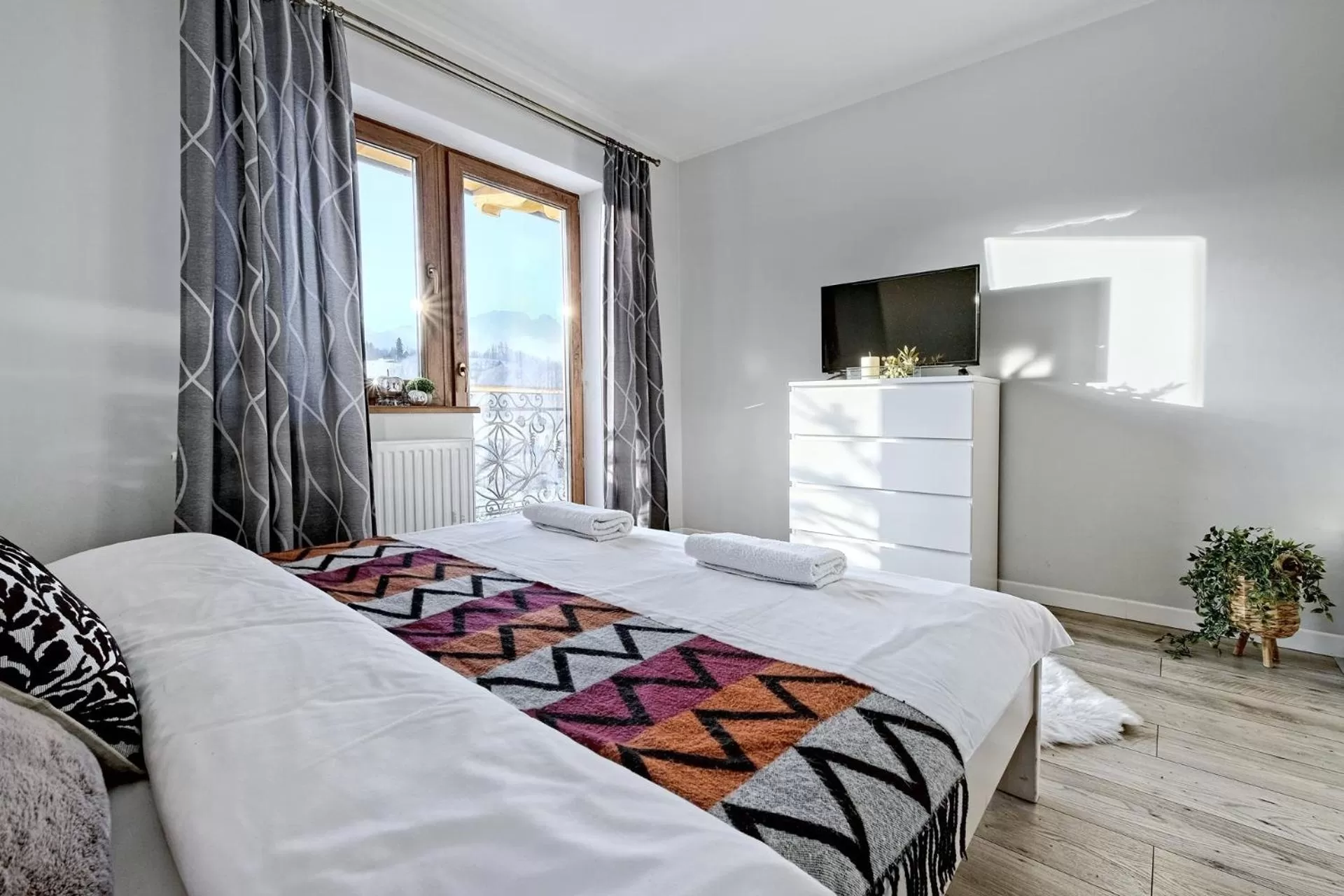 Bed in Apartamenty Maciejka Odkryj Zakopane