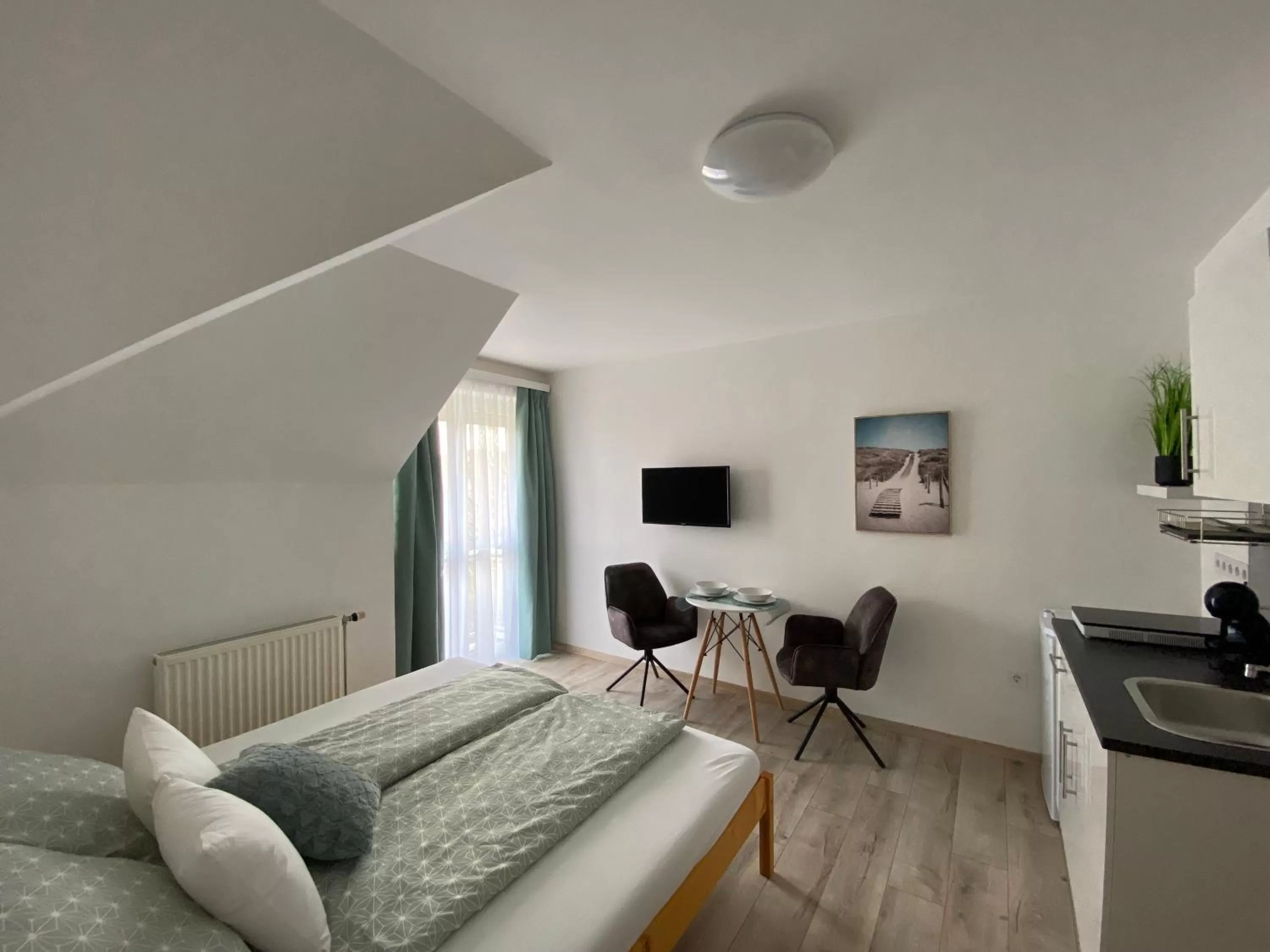 TV and multimedia, Bed in Villa Tara Bük