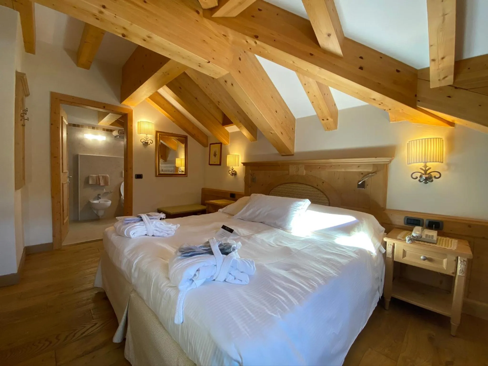 Bed in Boutique Hotel Diana