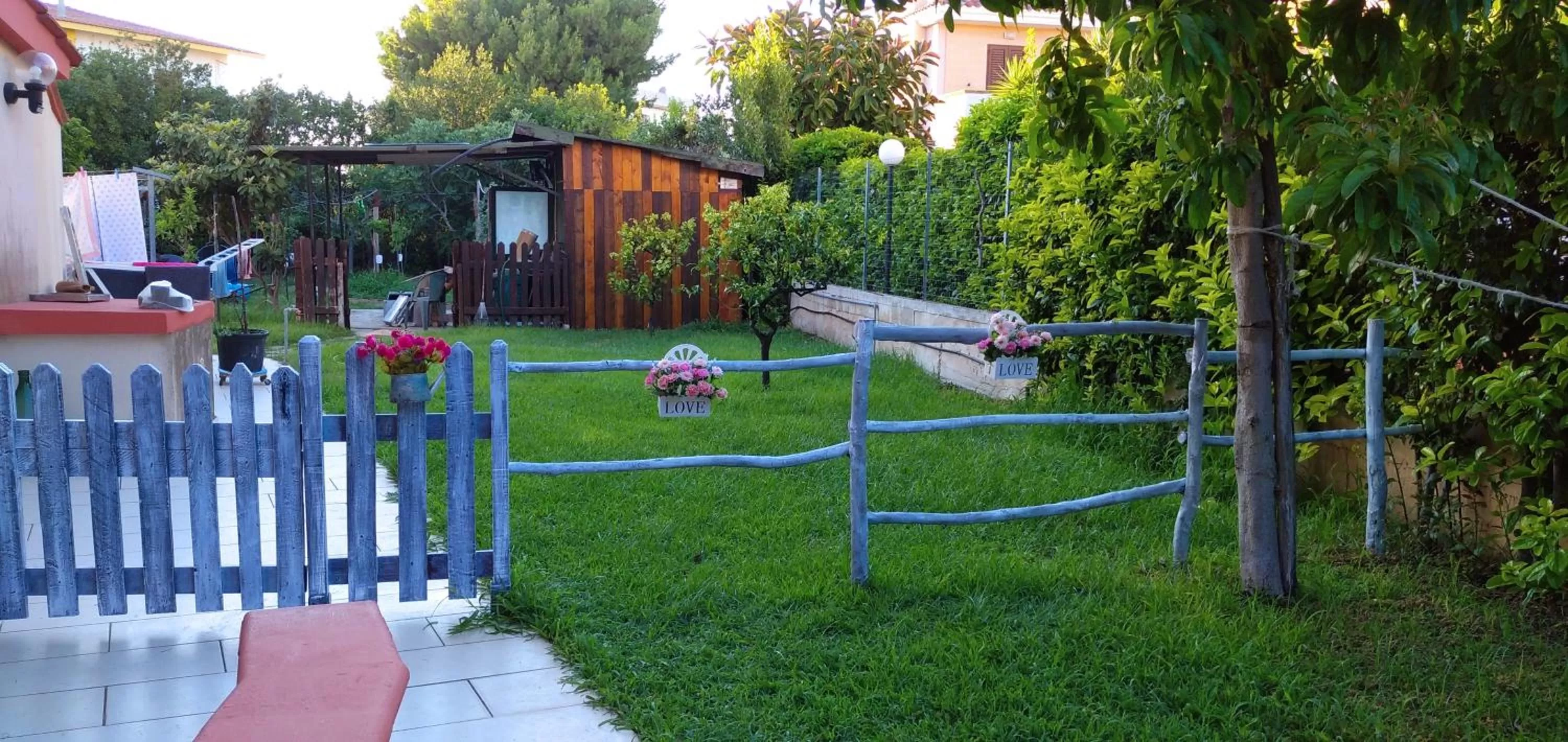 Garden in B&B Leonida