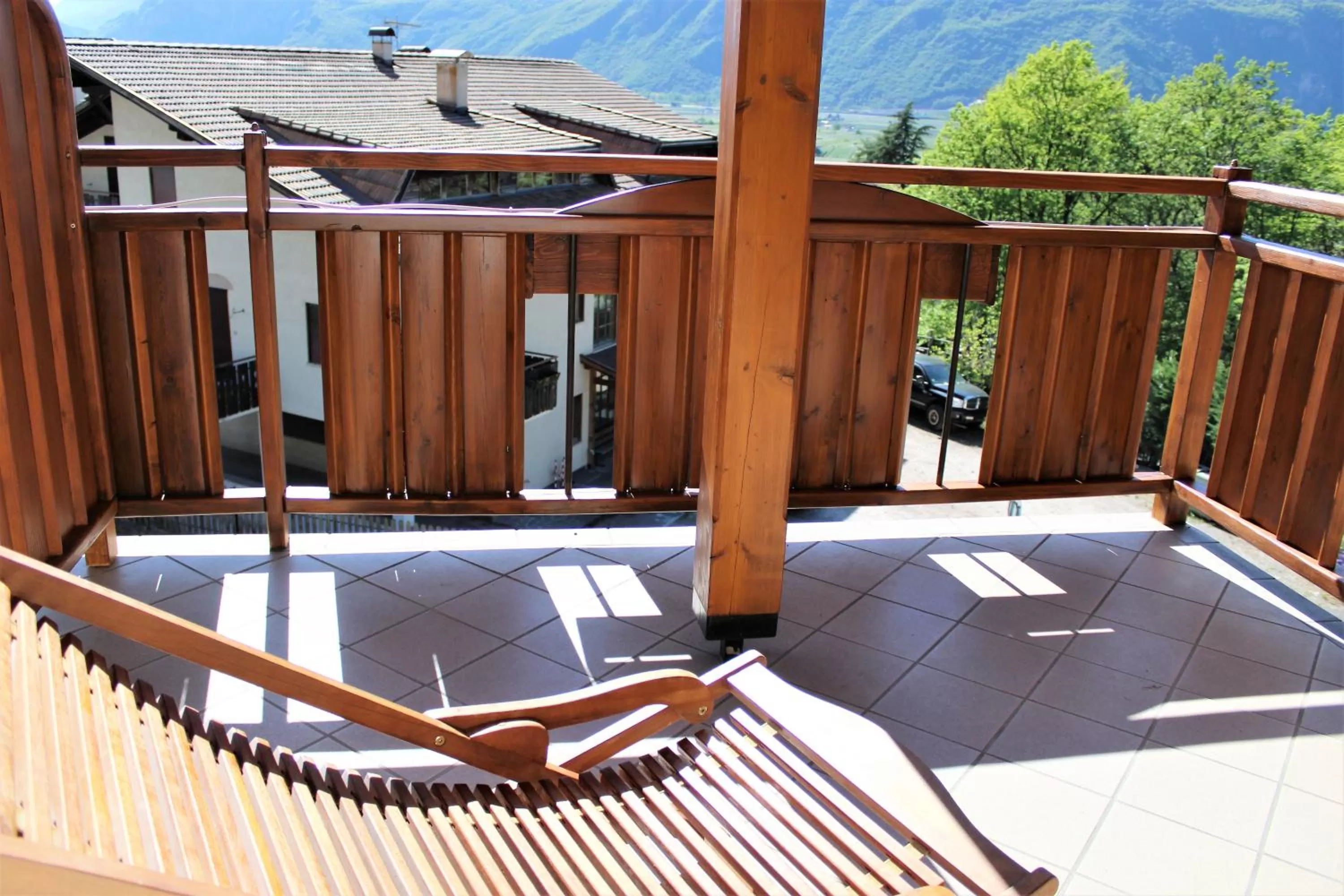 Balcony/Terrace in Gartenresidence Stephanie by Hotel Rotwand