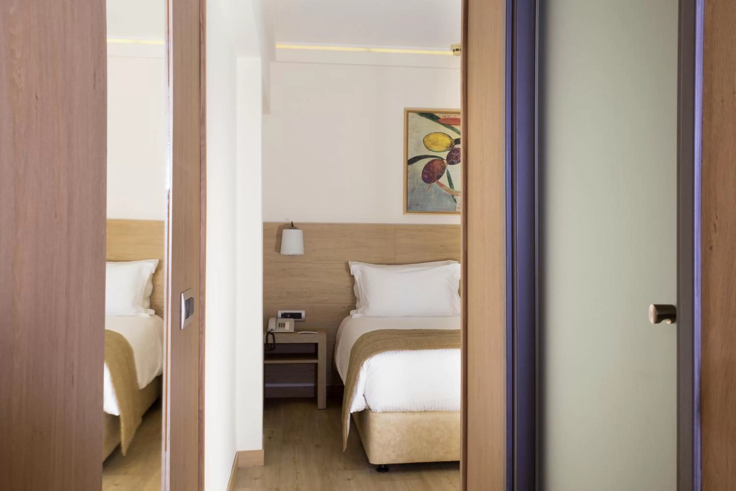 Photo of the whole room, Bed in Golden Age Athens Hotel