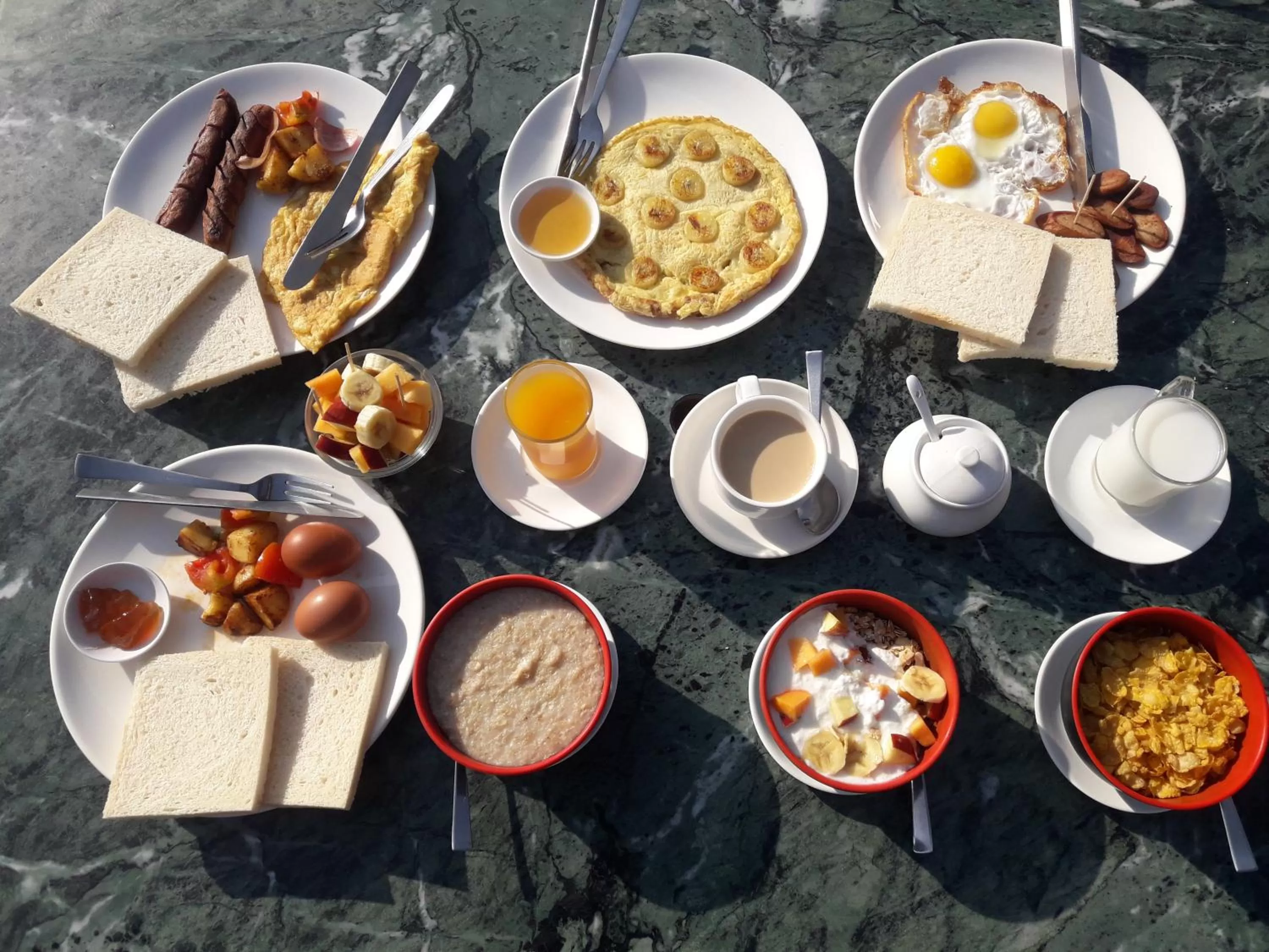 Food in Hotel Family Home