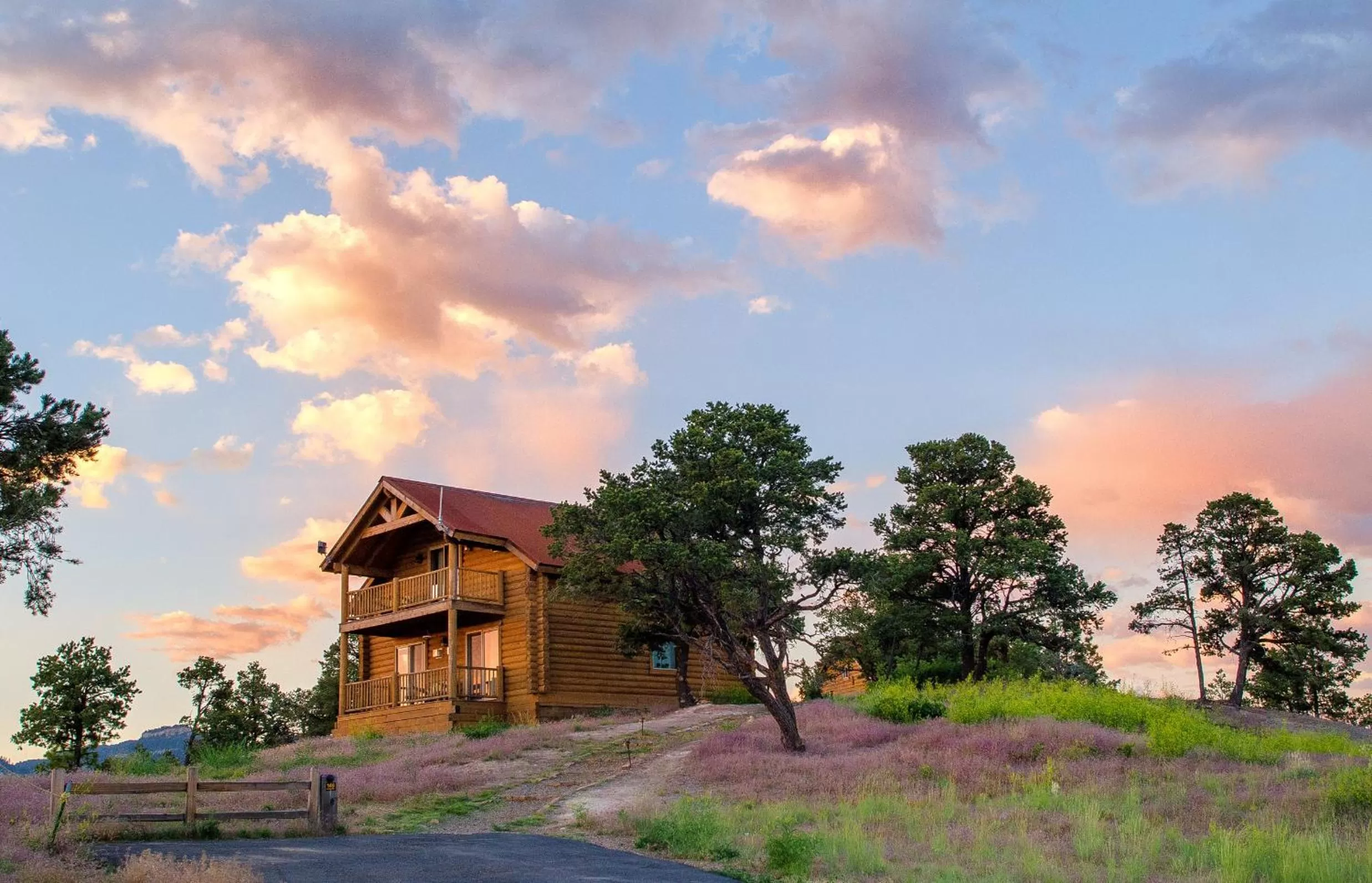 Property building in Zion Mountain Ranch